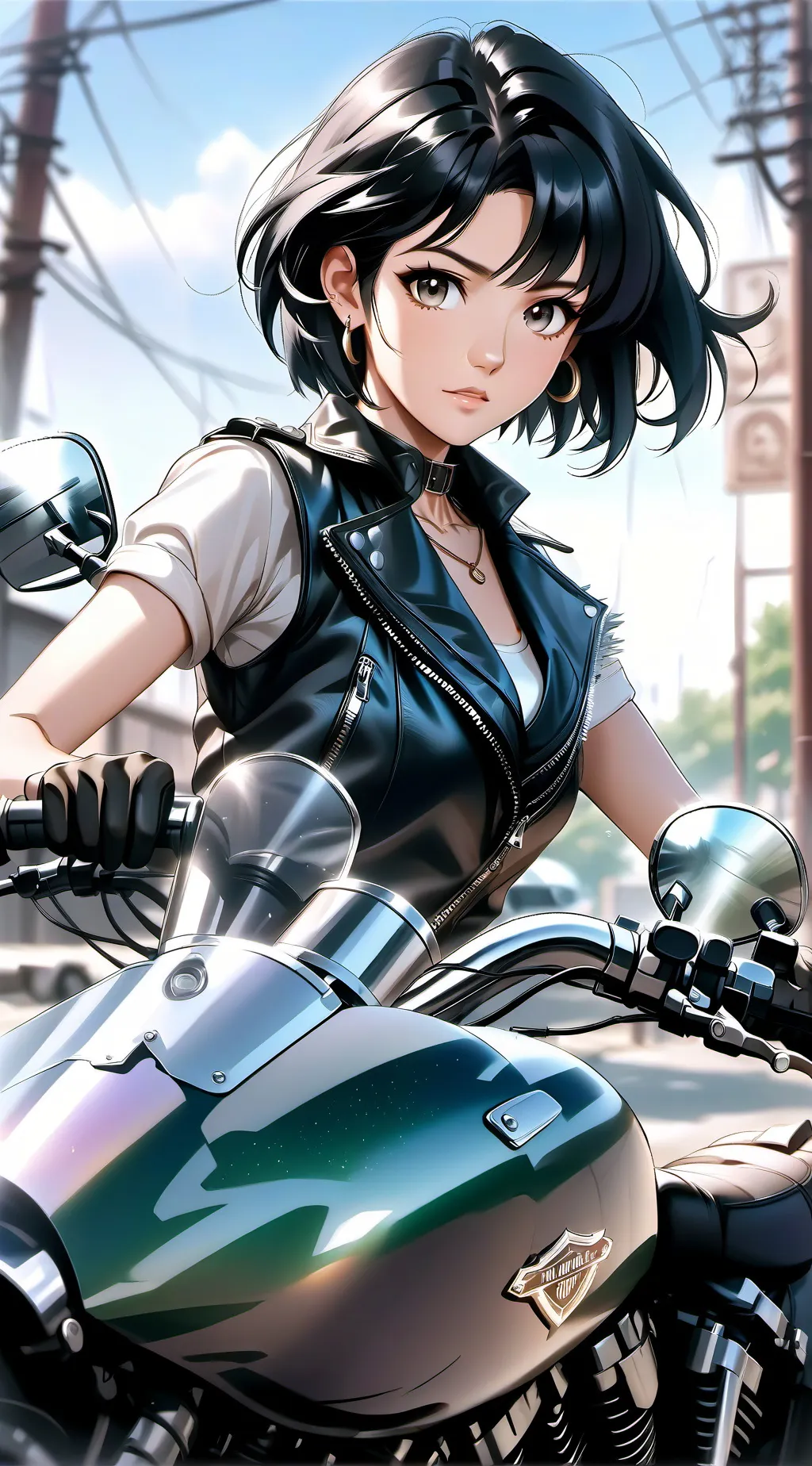 ai character: Kim background