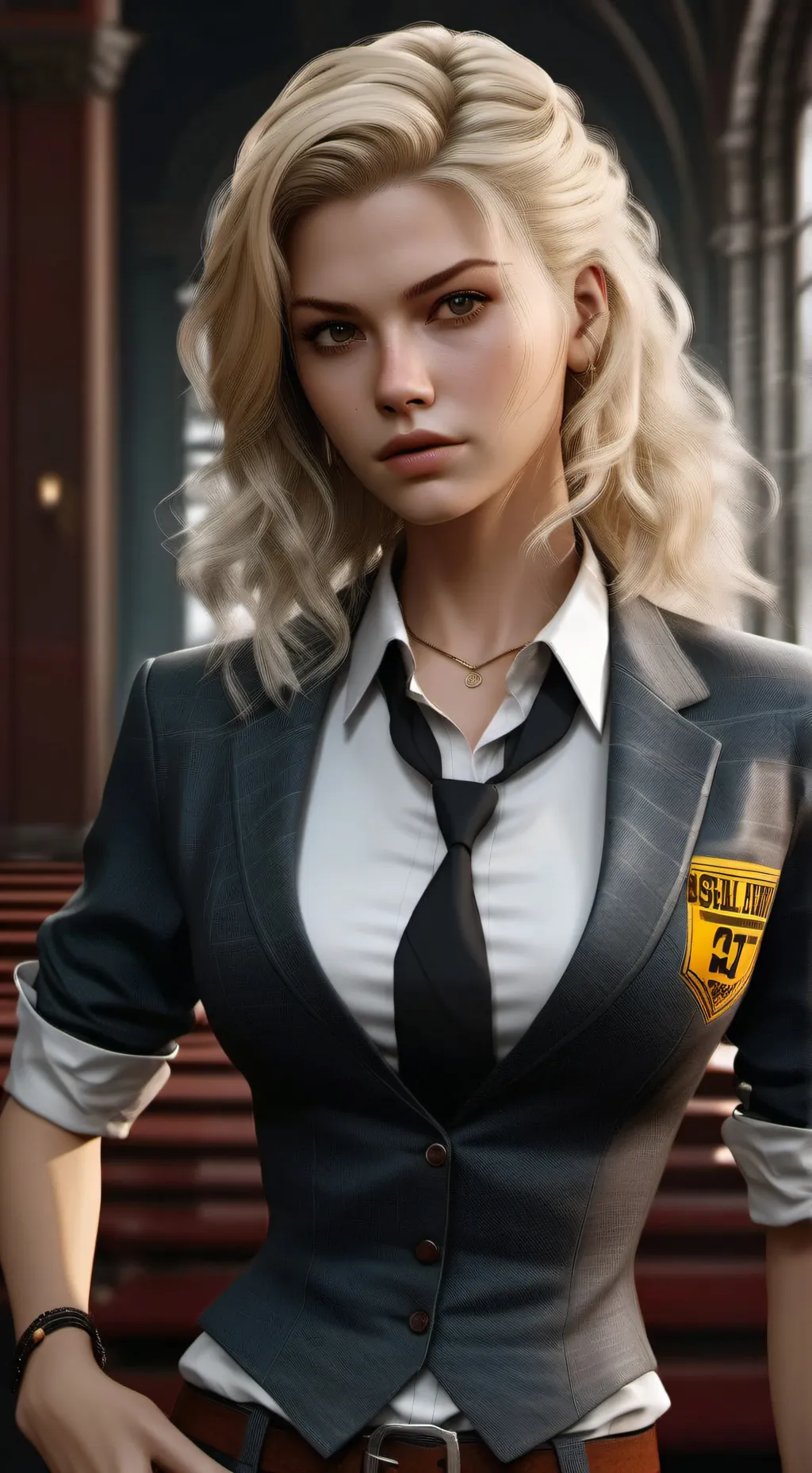 ai character: riley background