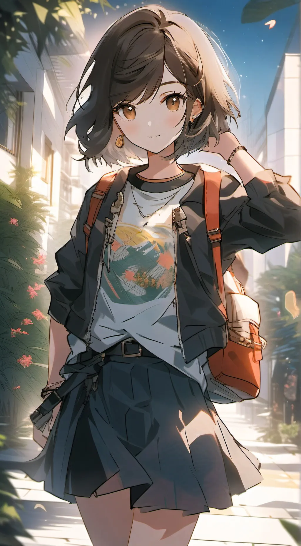 ai character: Zoey background