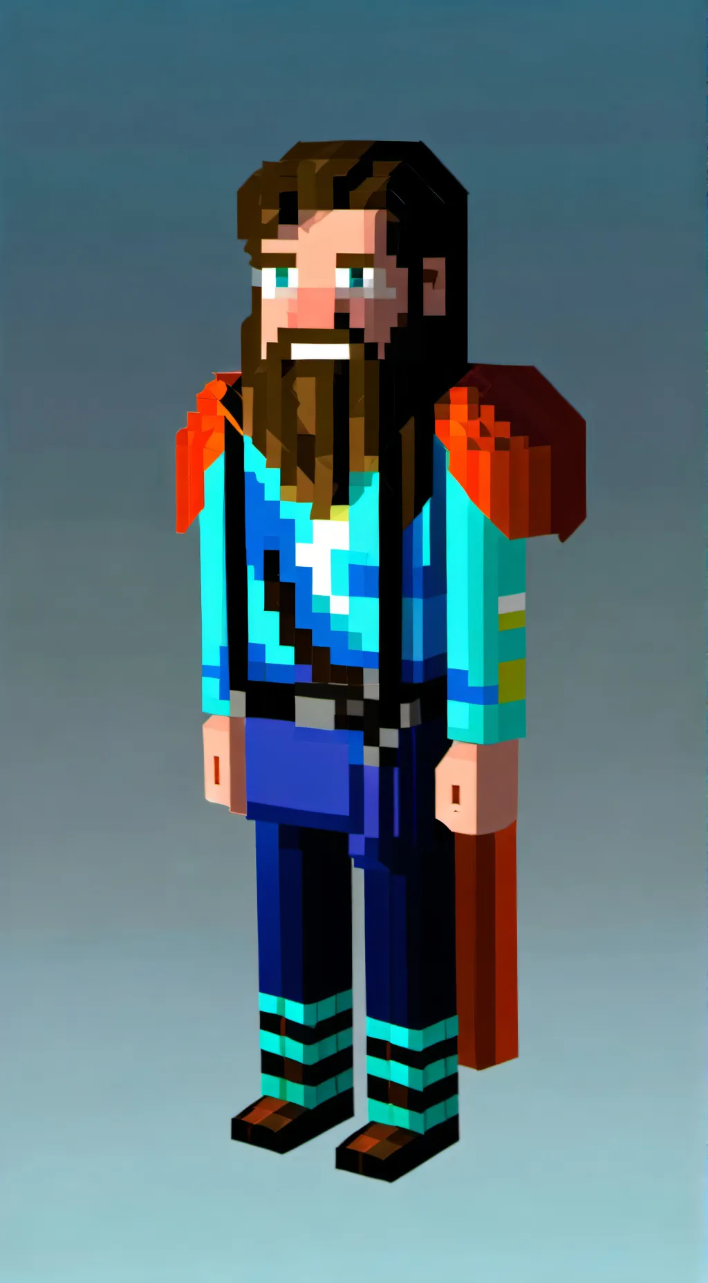 ai character: Steve Talkie background