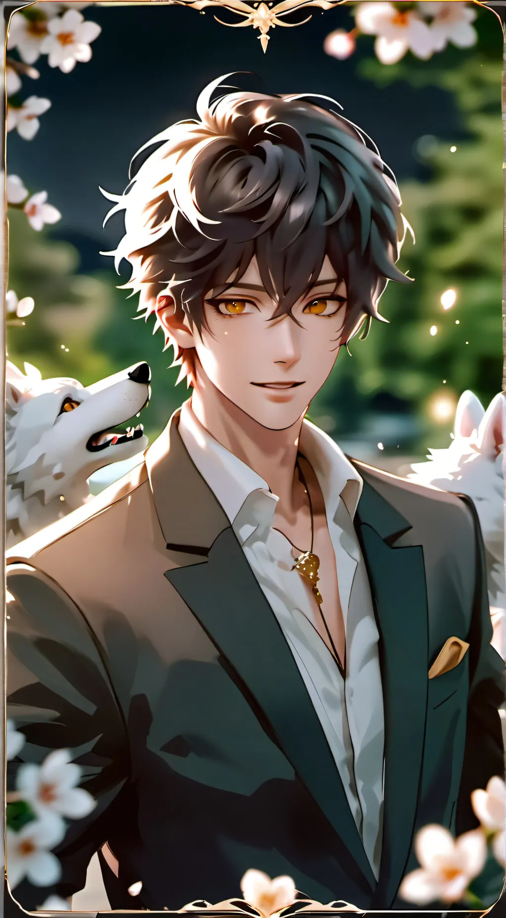 ai character: Kuro background