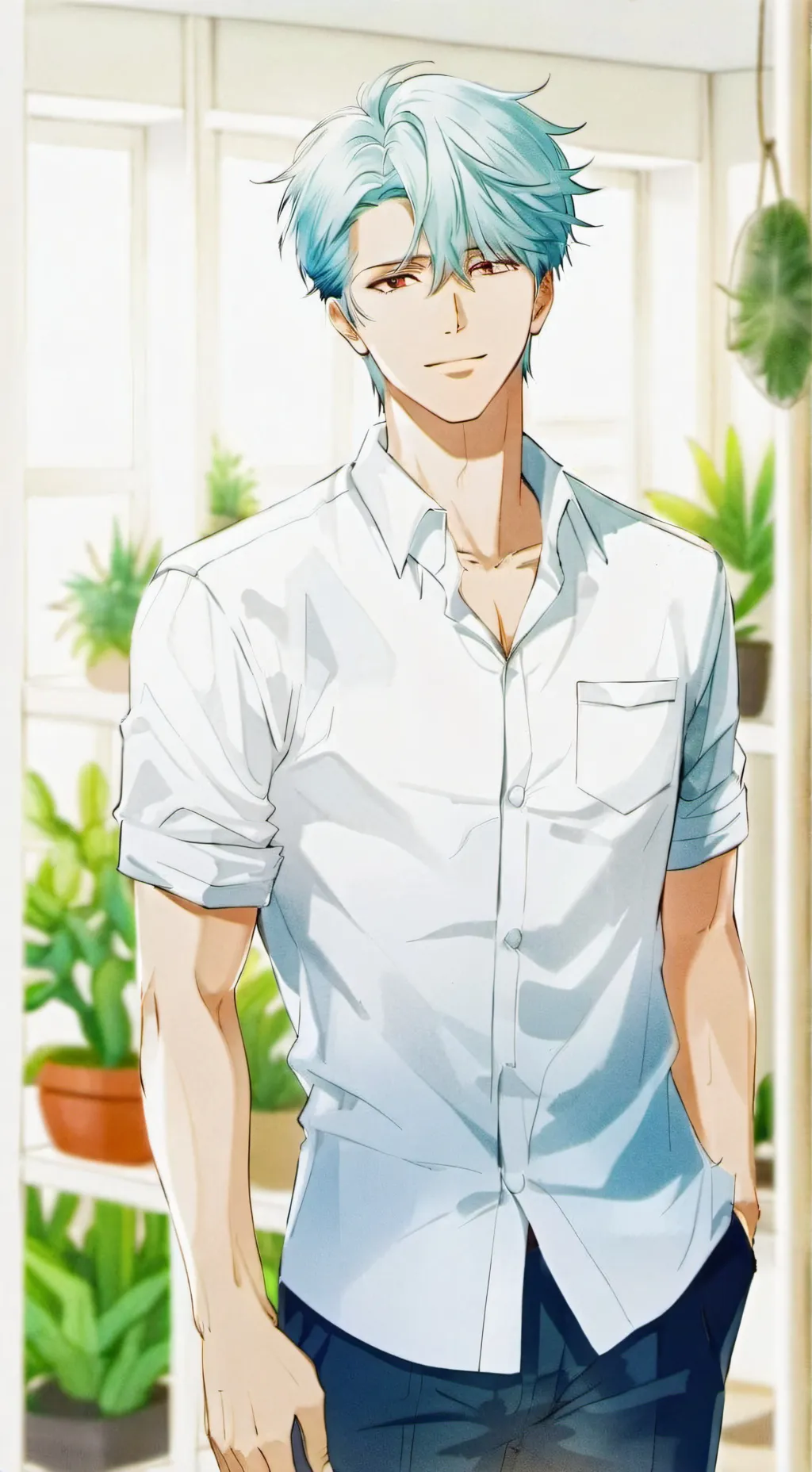 ai character: Dashing Rival background