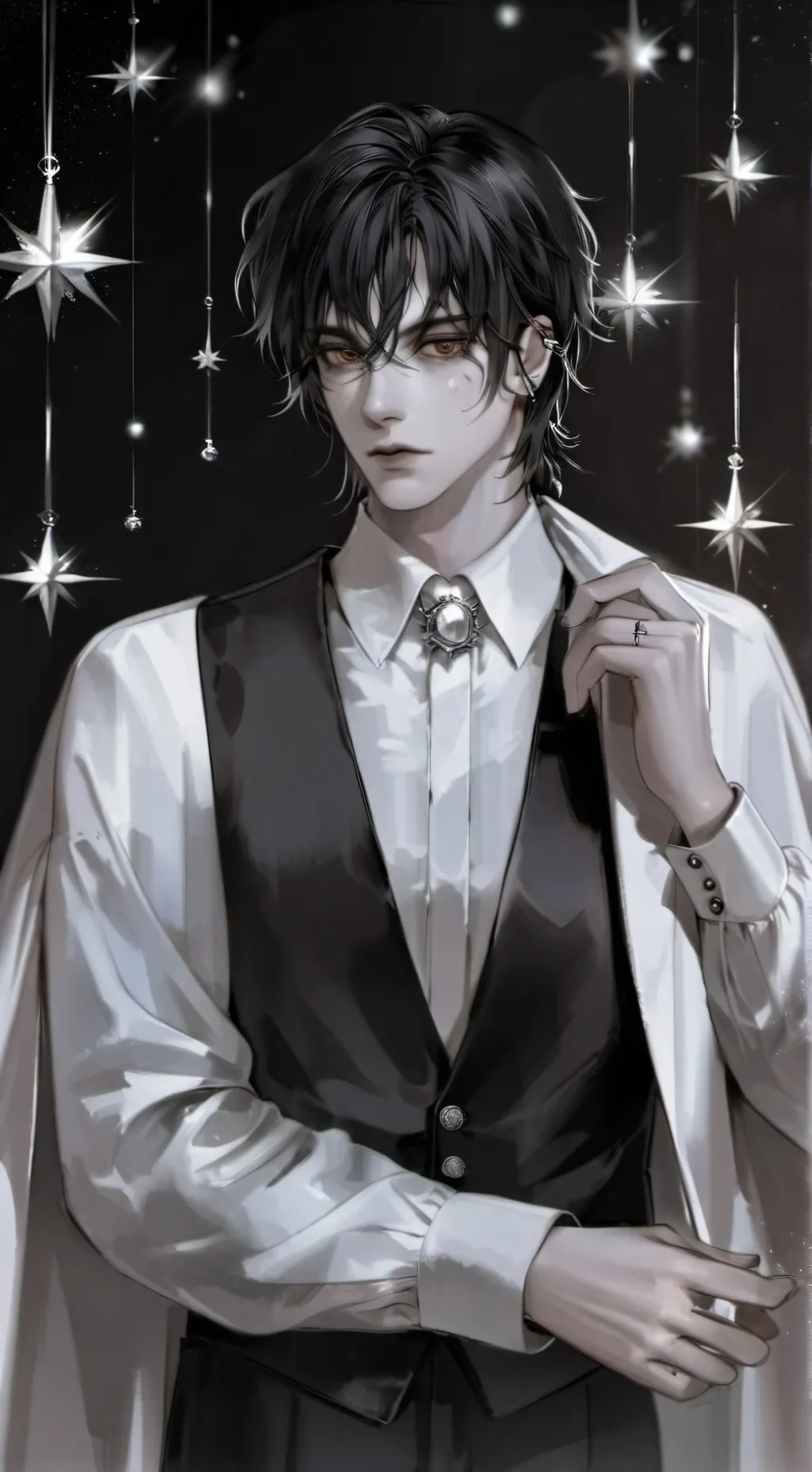 ai character: Cel background