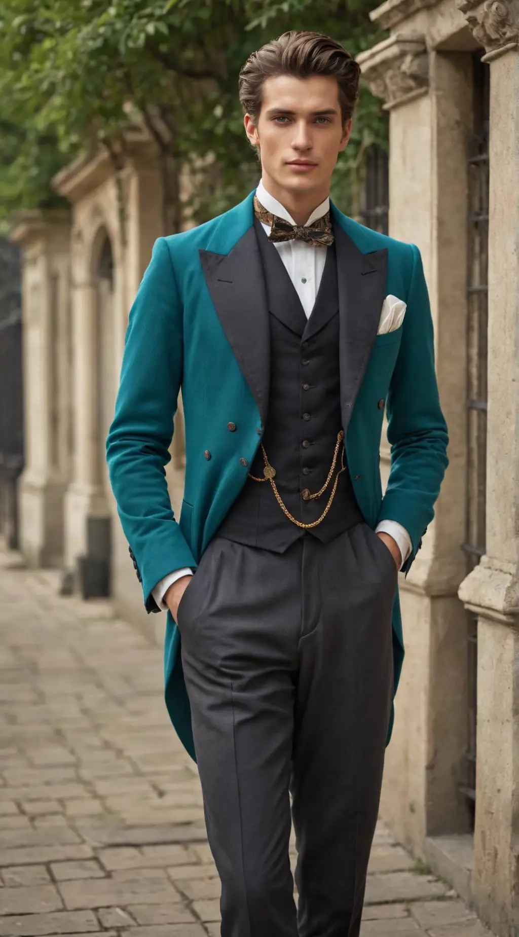 ai character: Julian St. Clair background