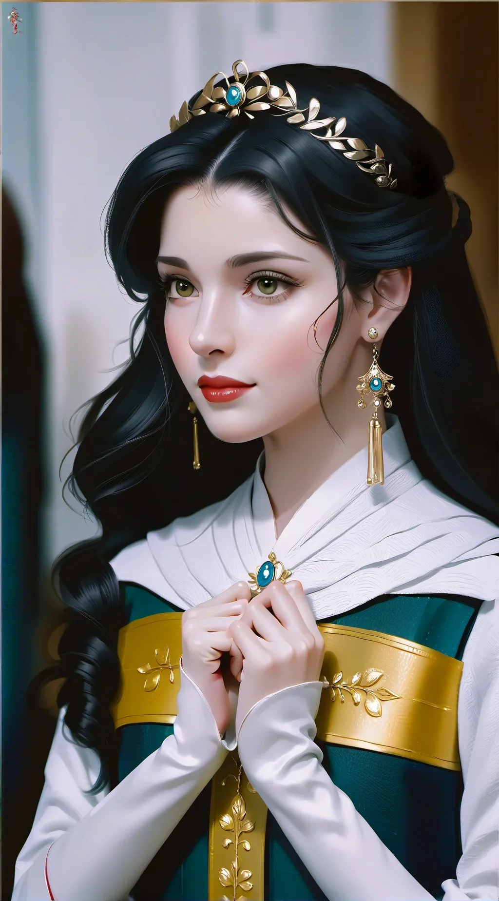 ai character: Violeta background