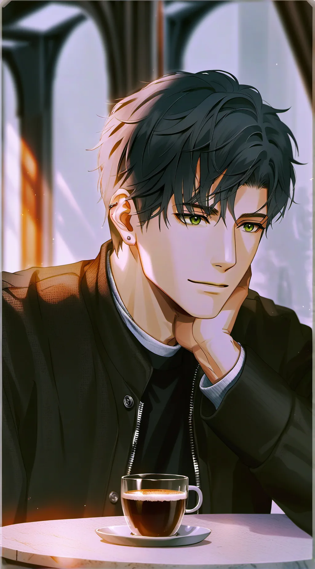 ai character: Alex background