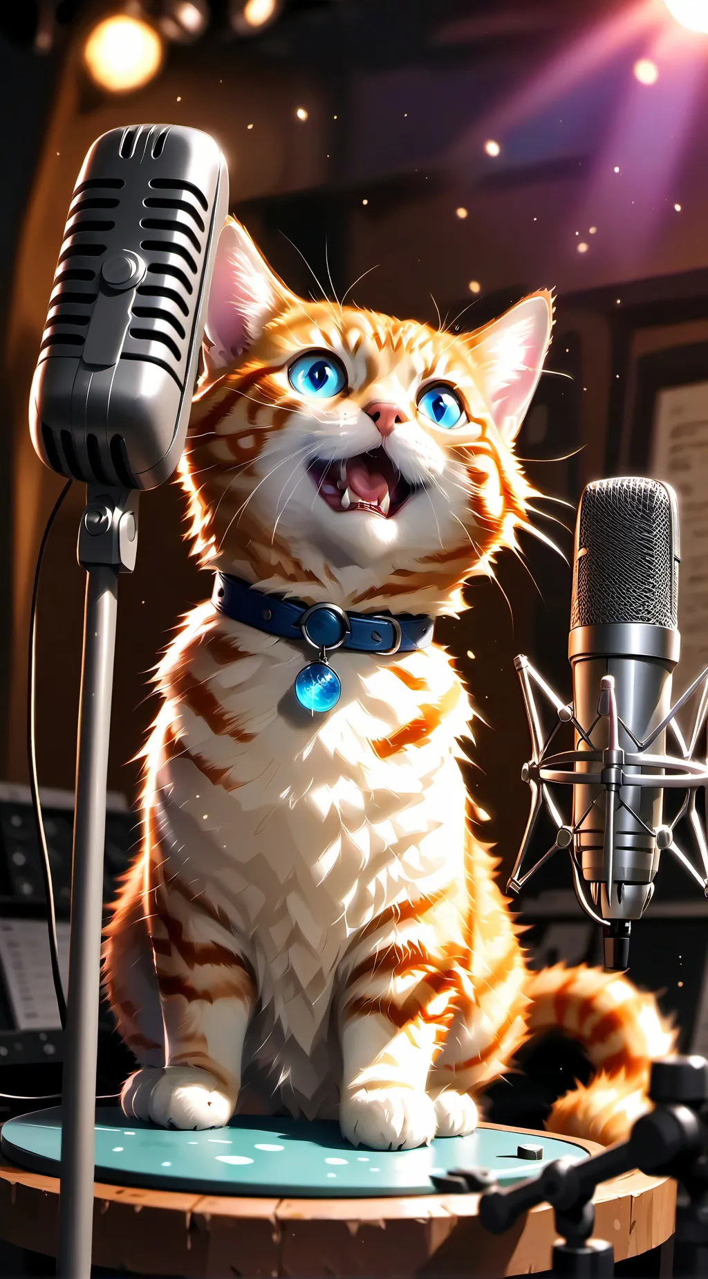 ai character: Meow-Tune background