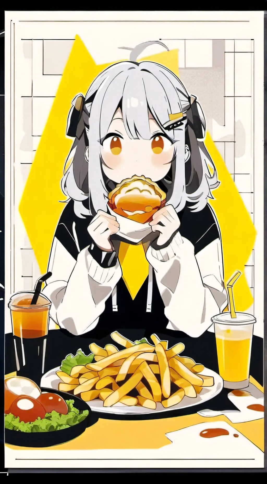 ai character: Miru background