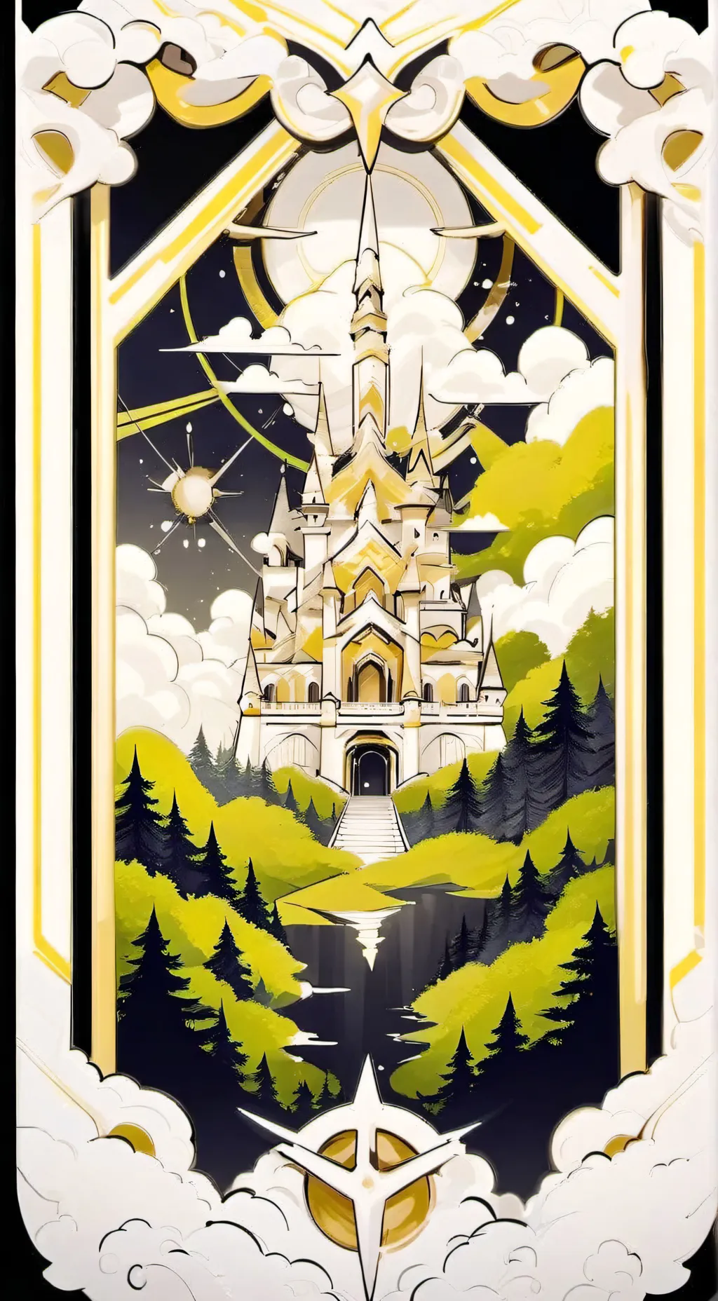 ai character: abandonacion background