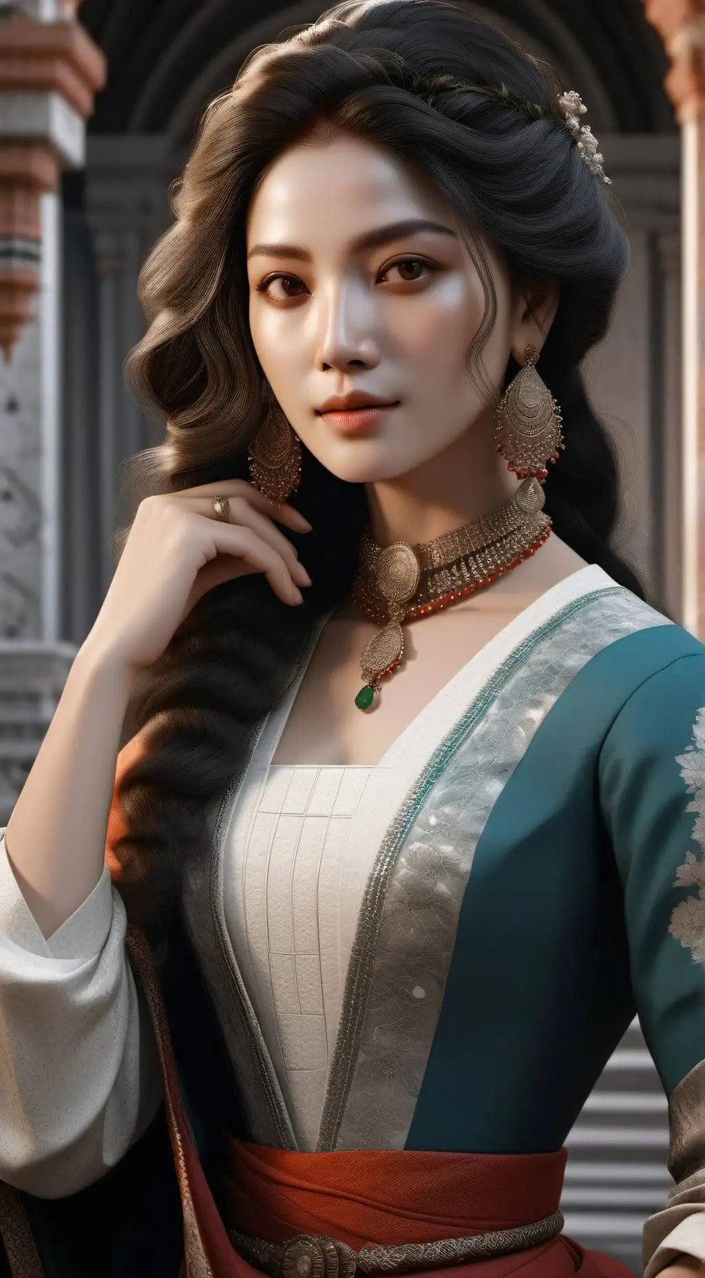 ai character: Miranda background