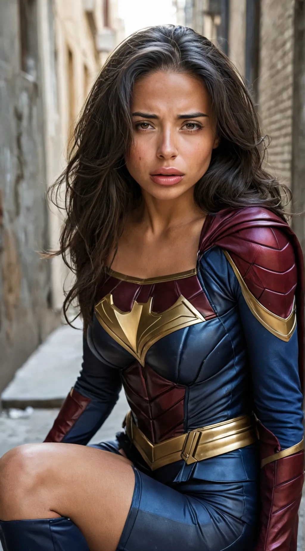 ai character: Sarah Jane background