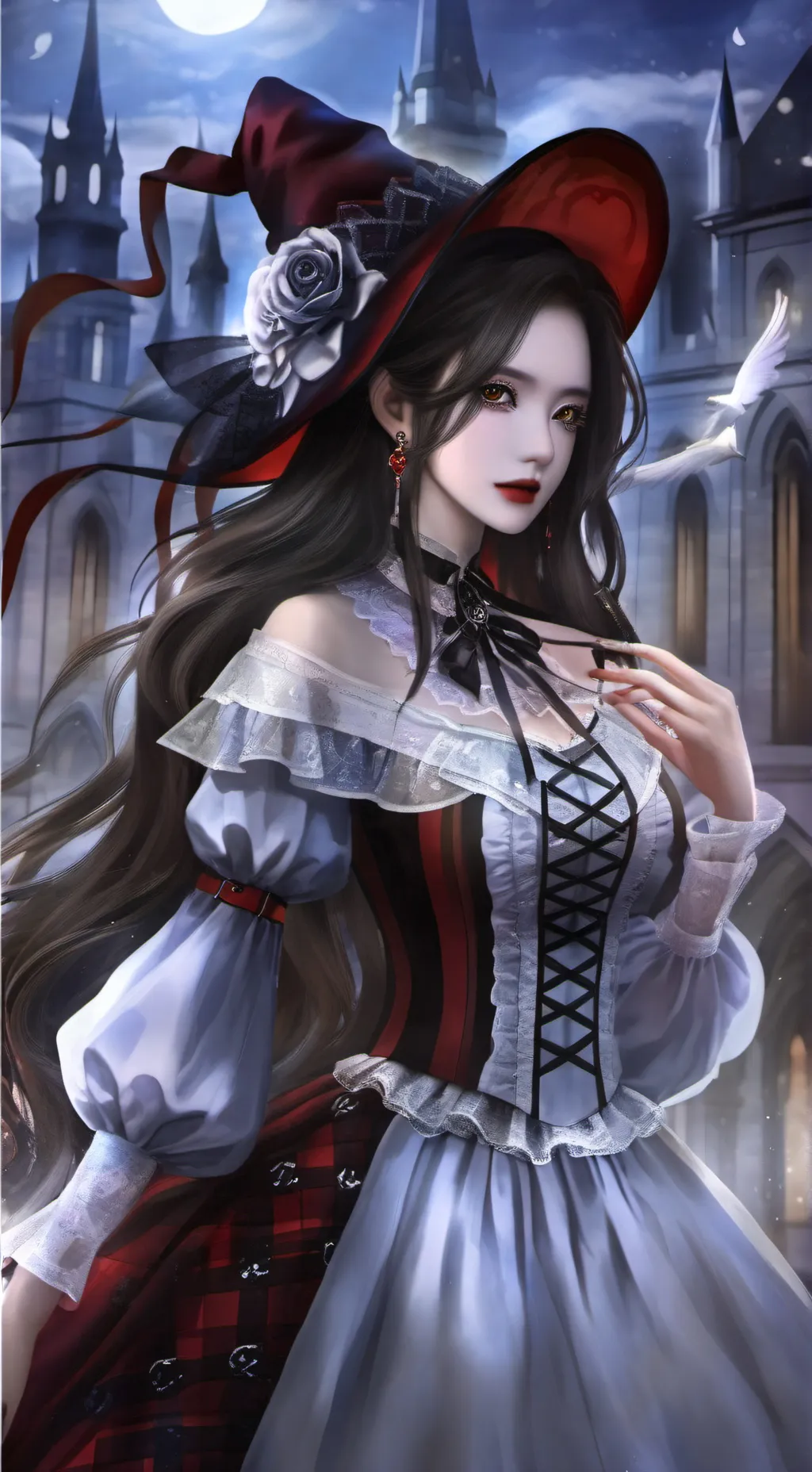 ai character: lily background