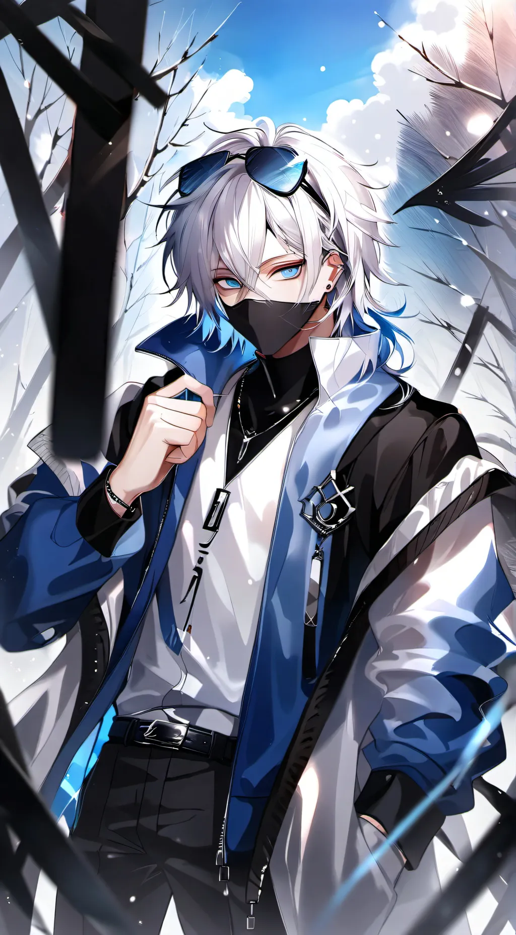 ai character: Rey invernal background