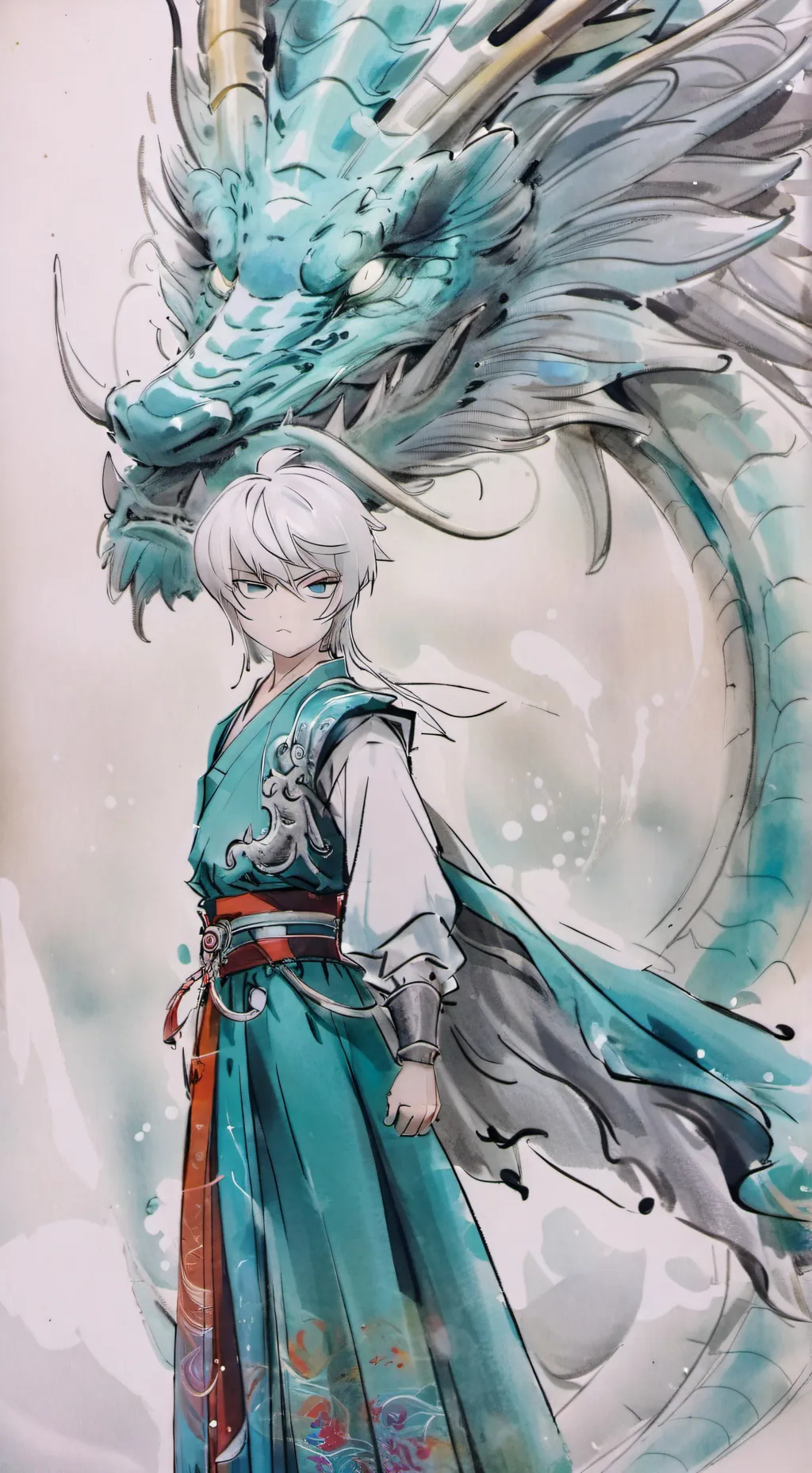 ai character: Mizu background