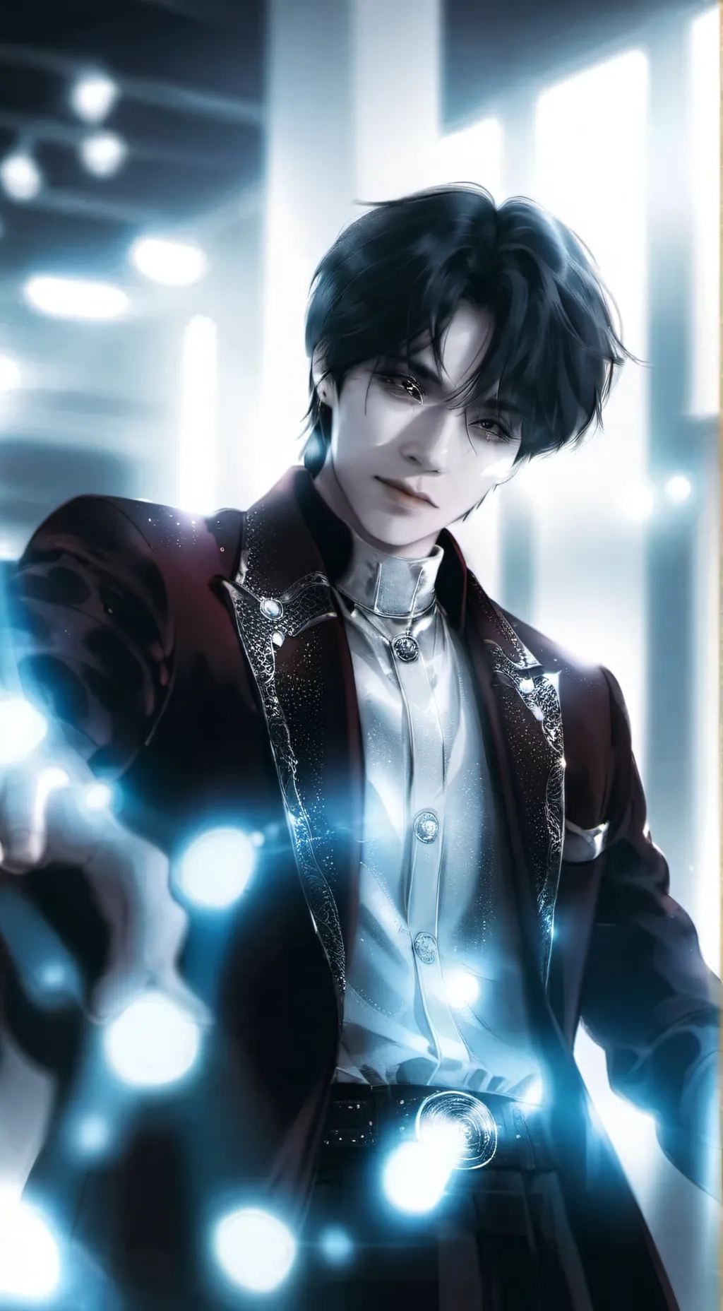 ai character: Possesive bf?! background