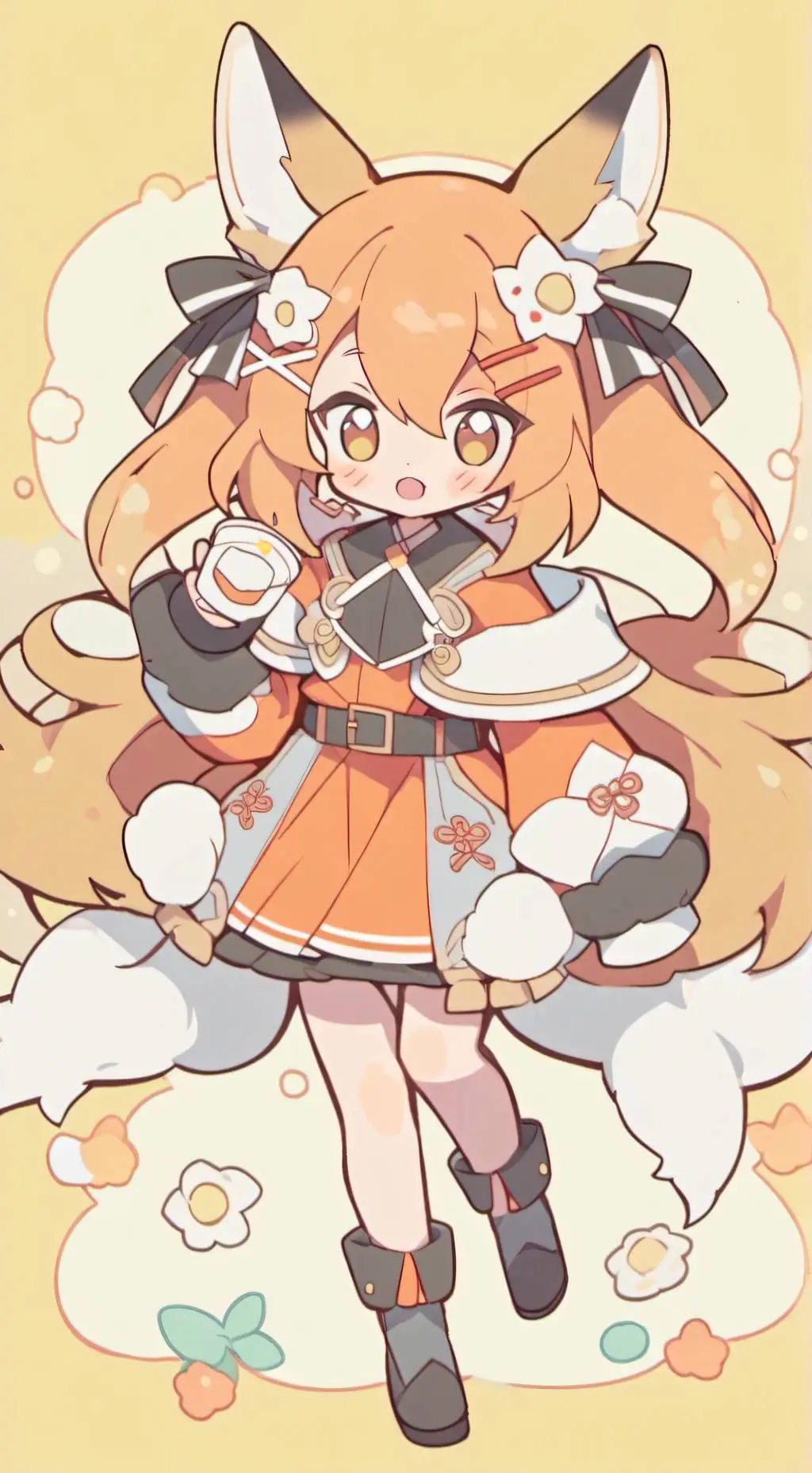 ai character: faith ❤️ background