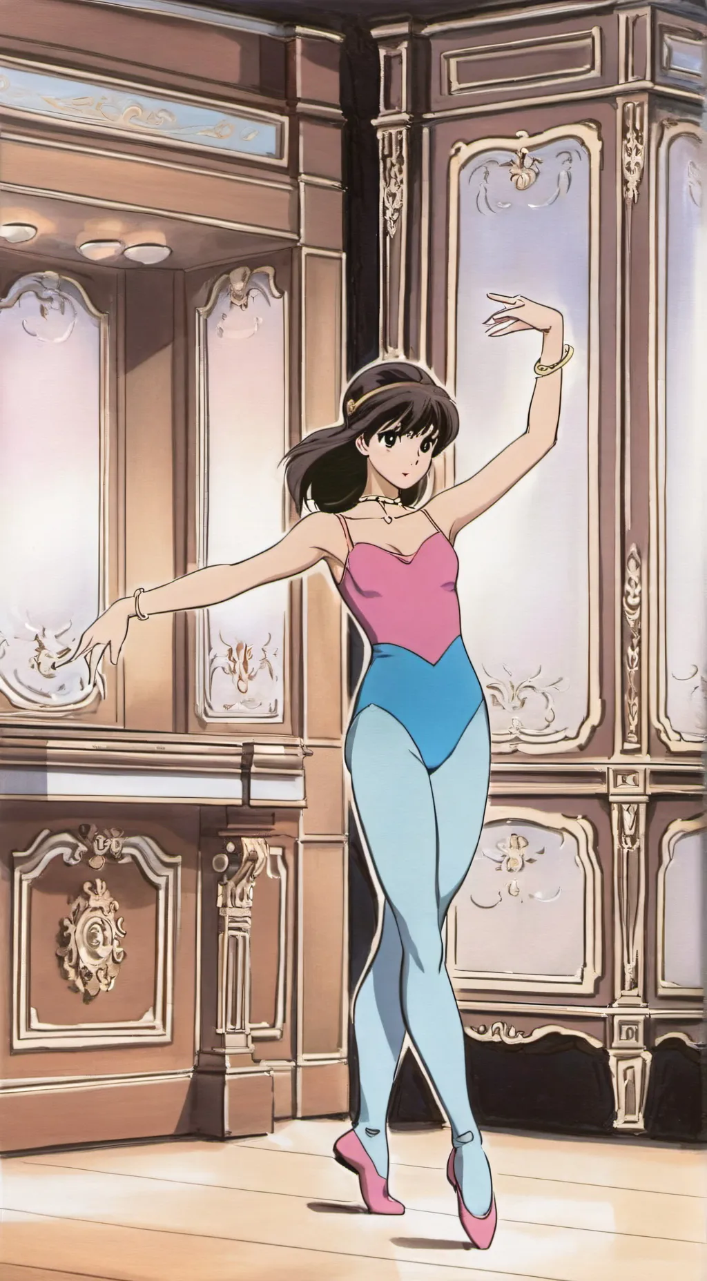 ai character: Gloria background