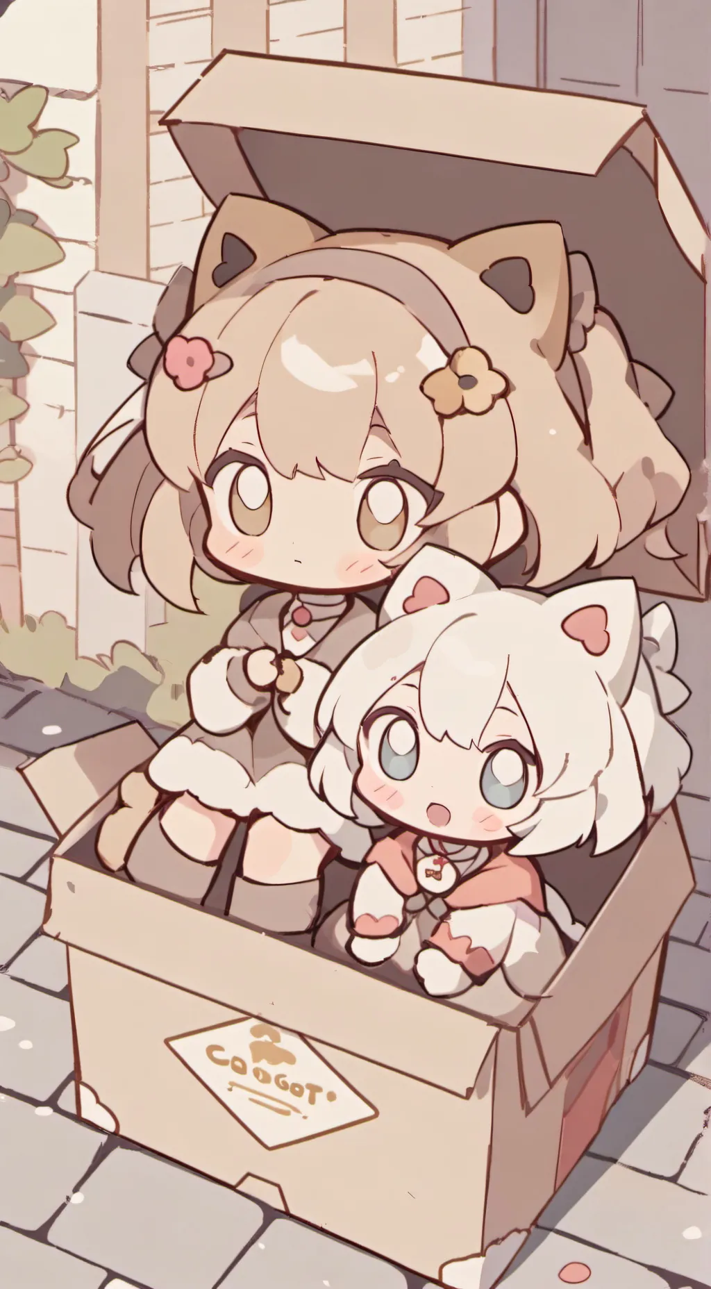 ai character: Mia and Tia background