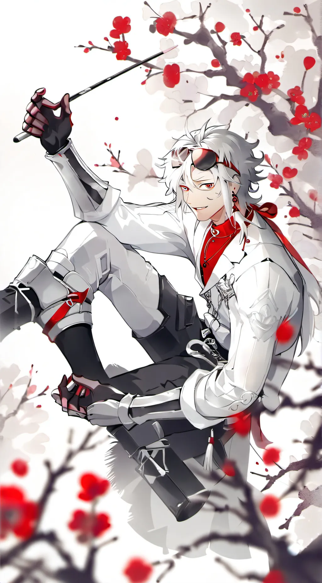 ai character: mark background