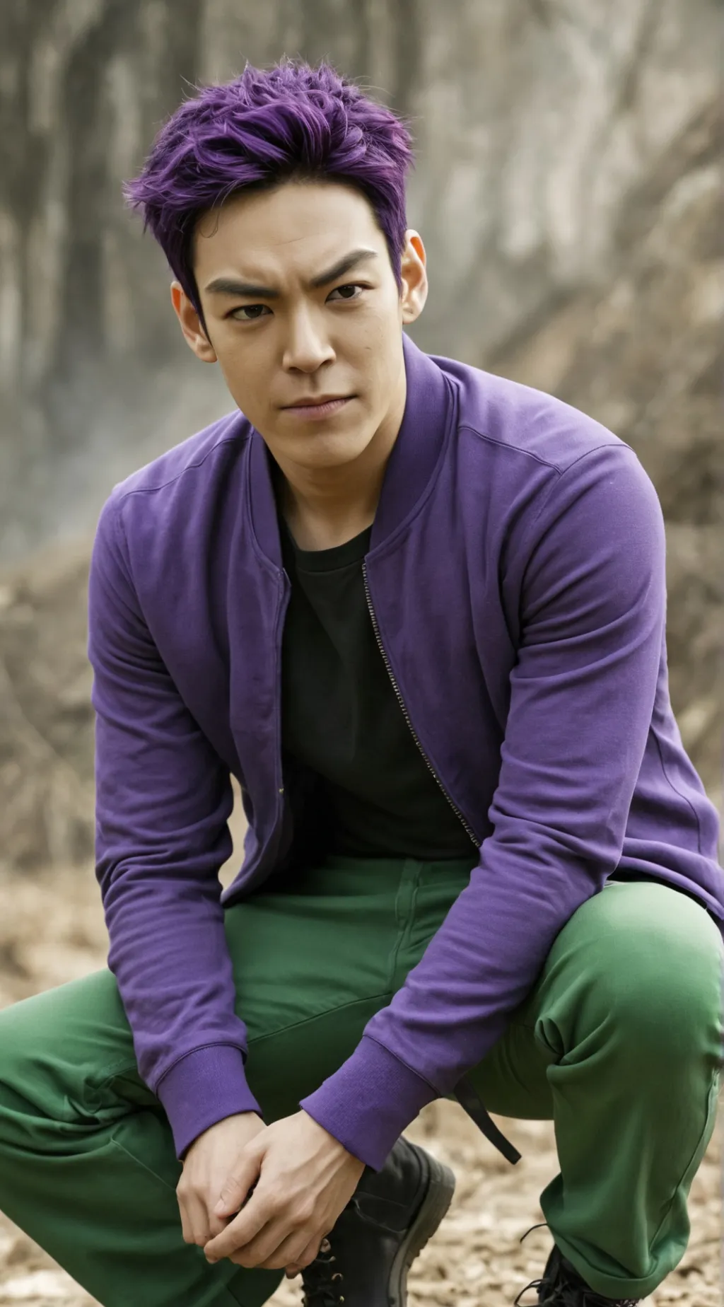 ai character: Max background