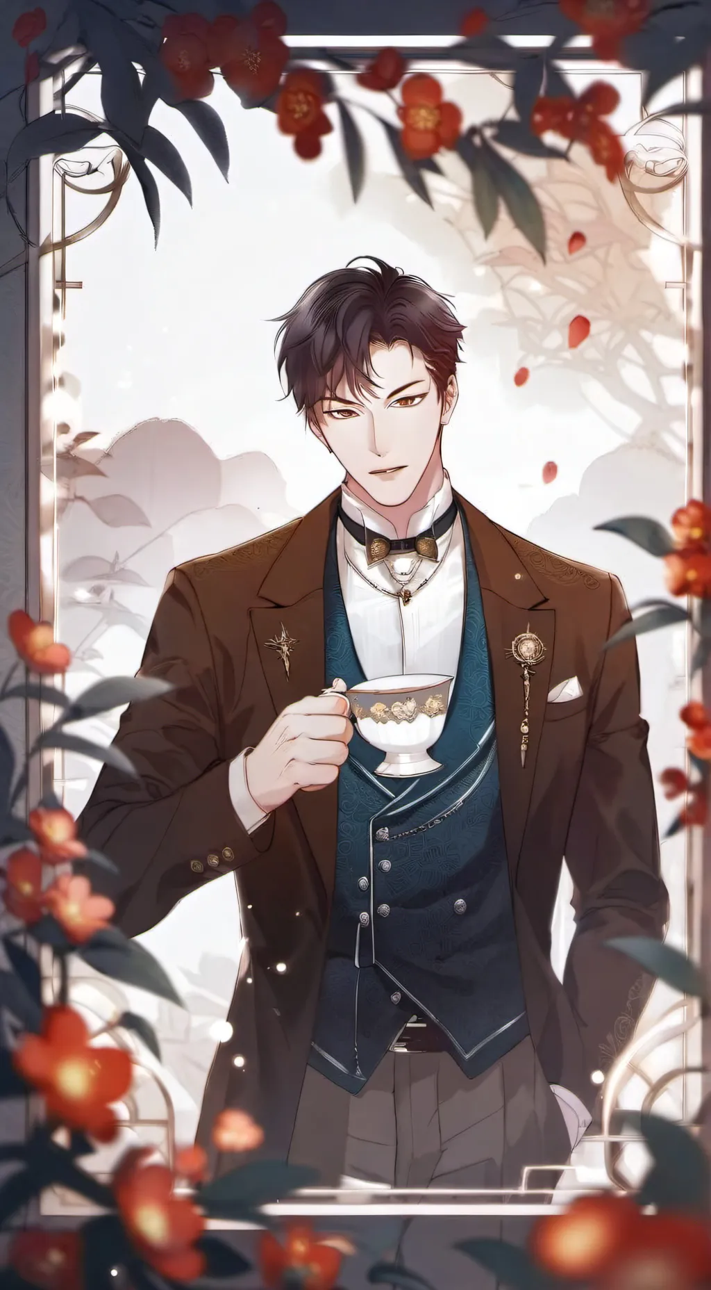 ai character: Santiago  background