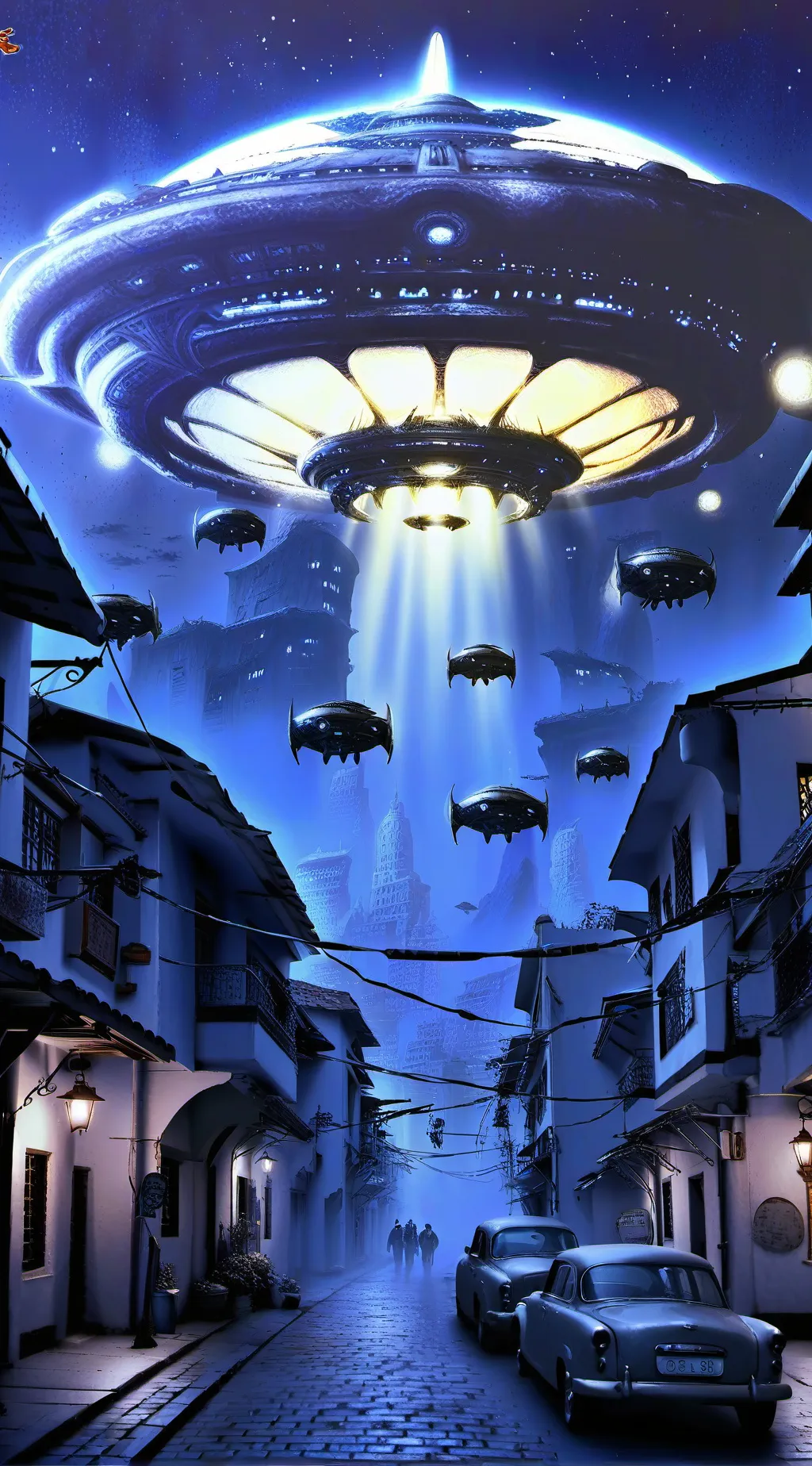 ai character: Alien Invasion  background