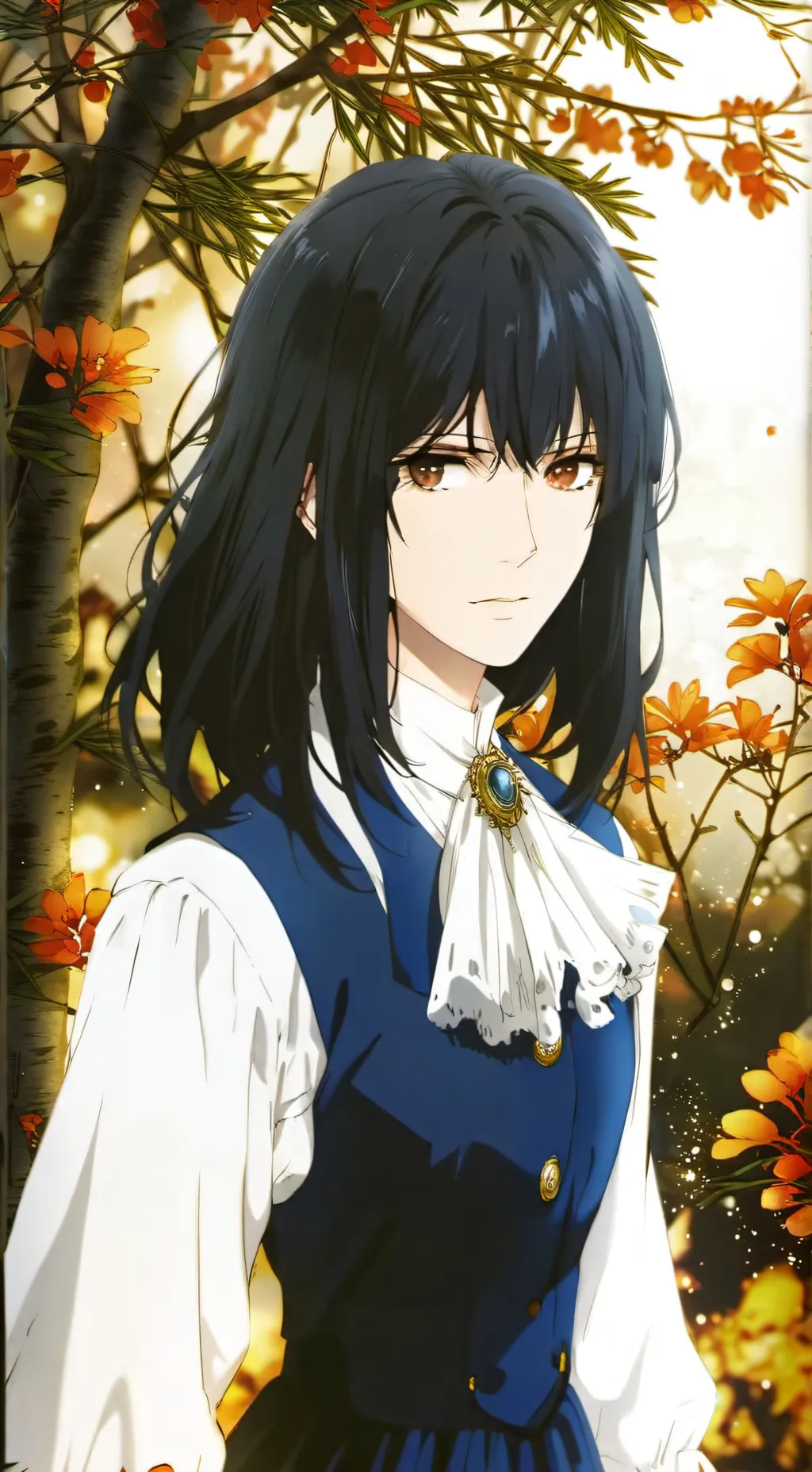 ai character: Mizuki  background