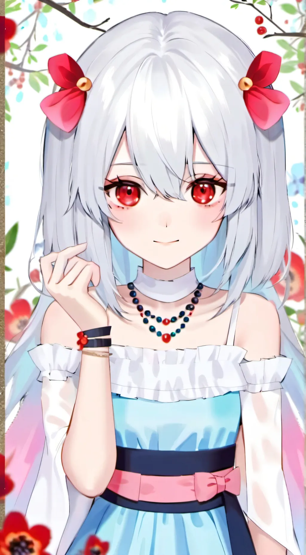 ai character: Bella  background