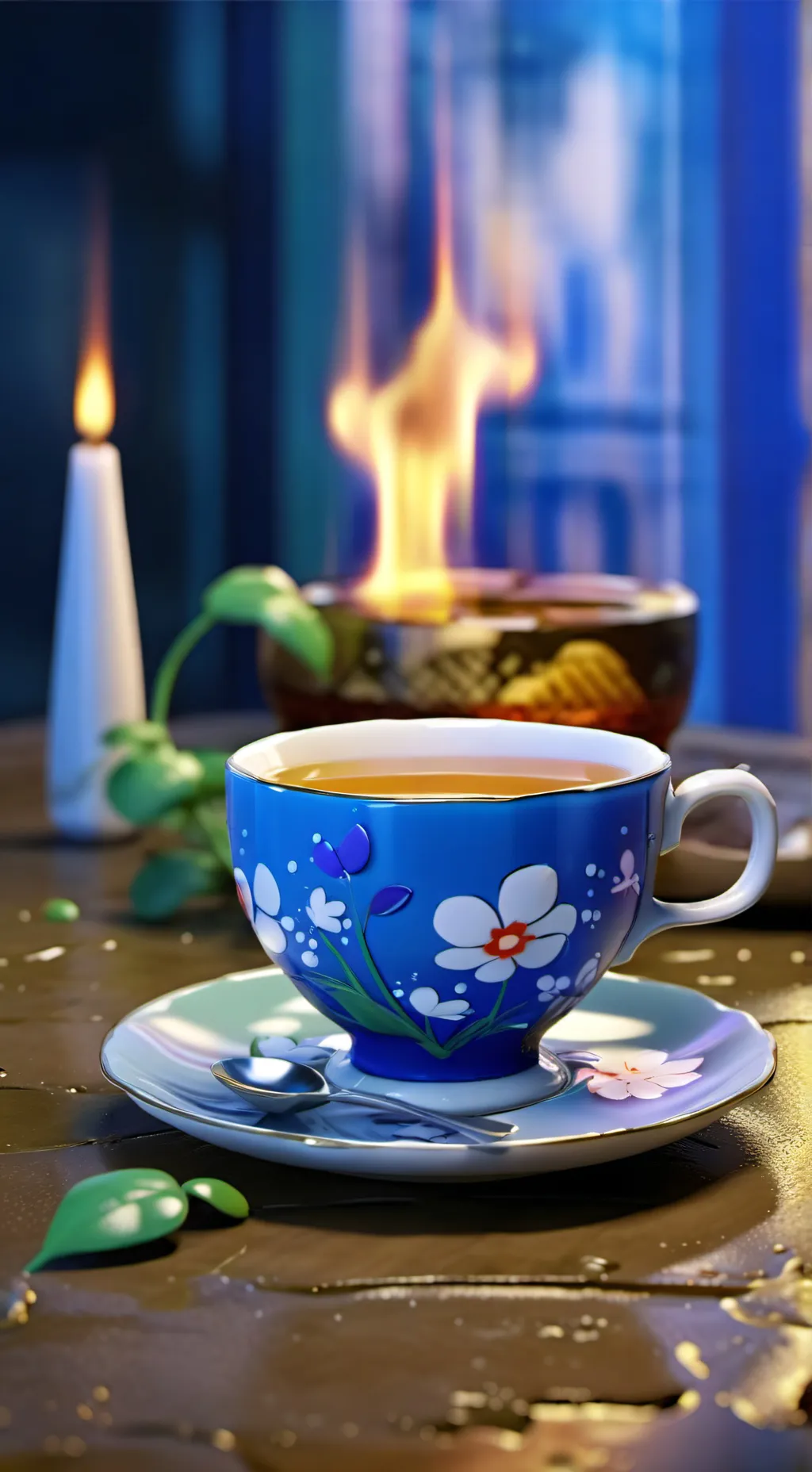 ai character: ruin X ballora  background