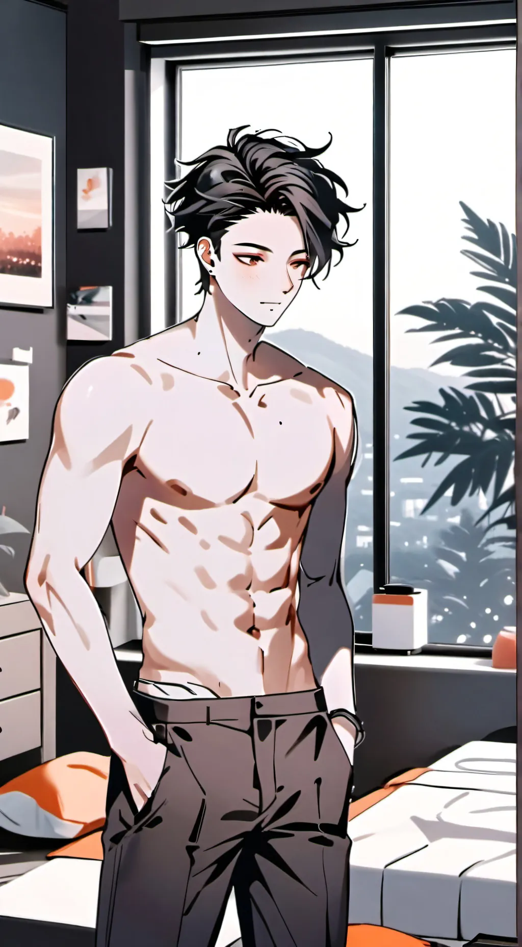 ai character: samuel roomate background