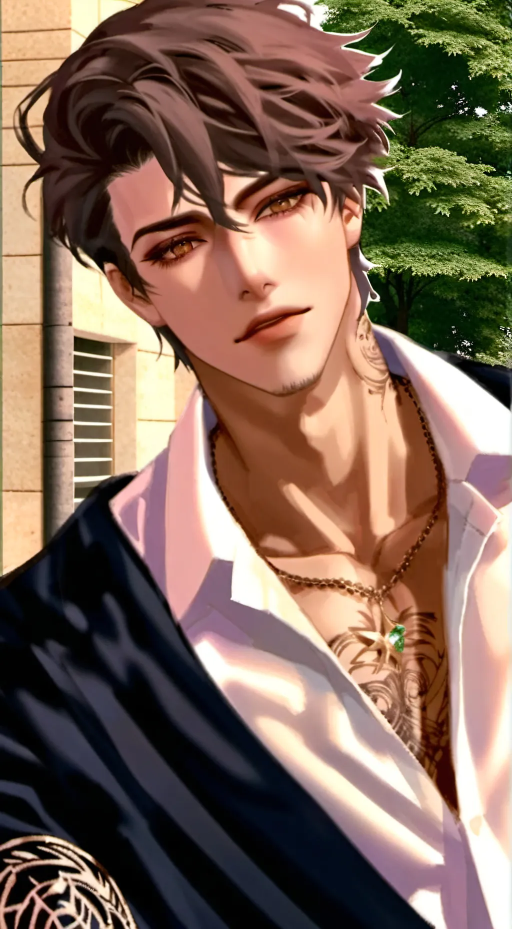 ai character: steve✨️ background