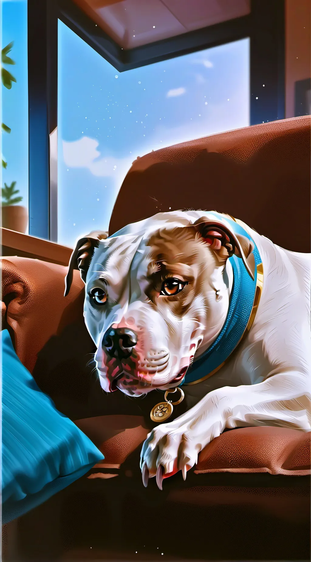 ai character: Pitbull background