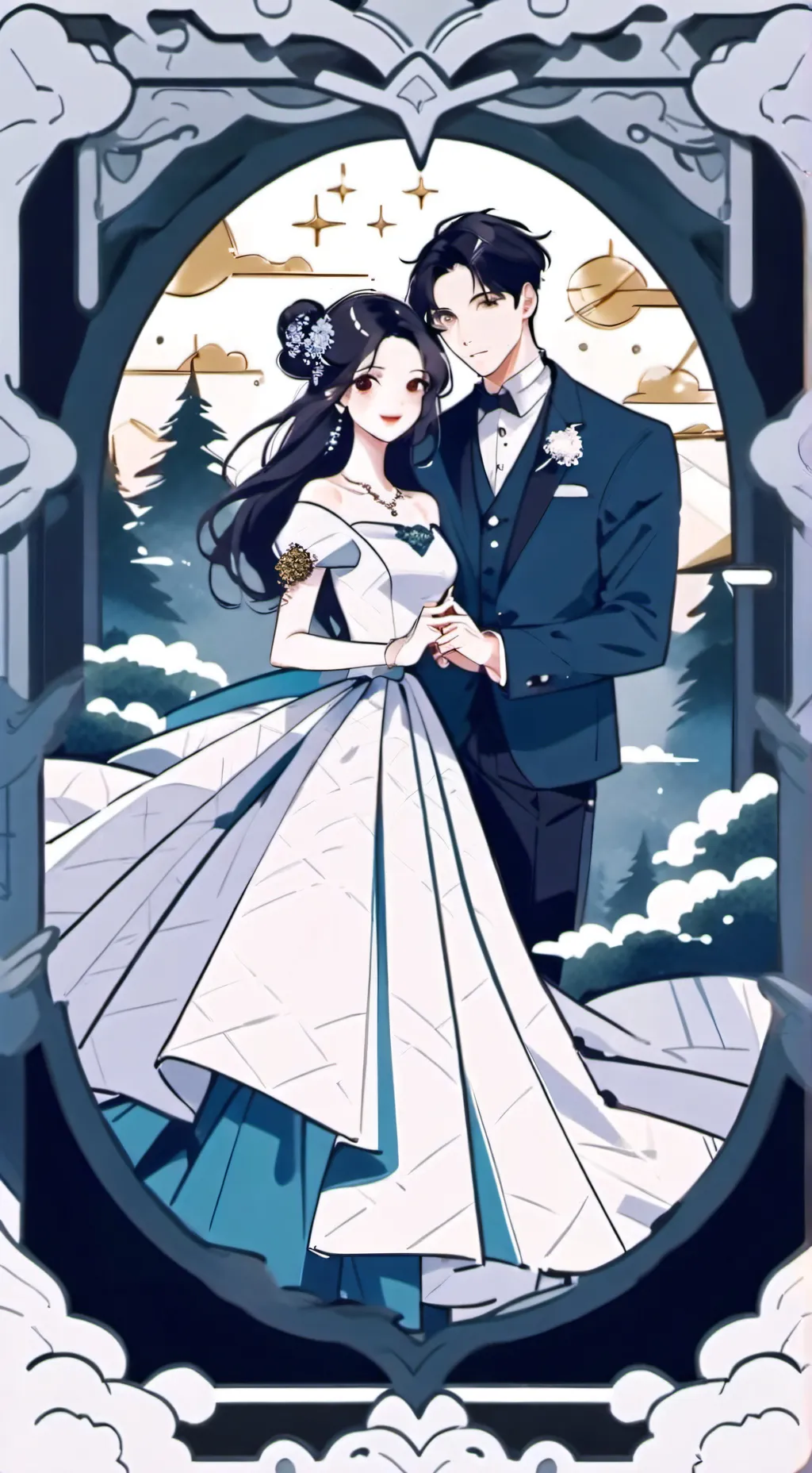 ai character: 2025!!! background