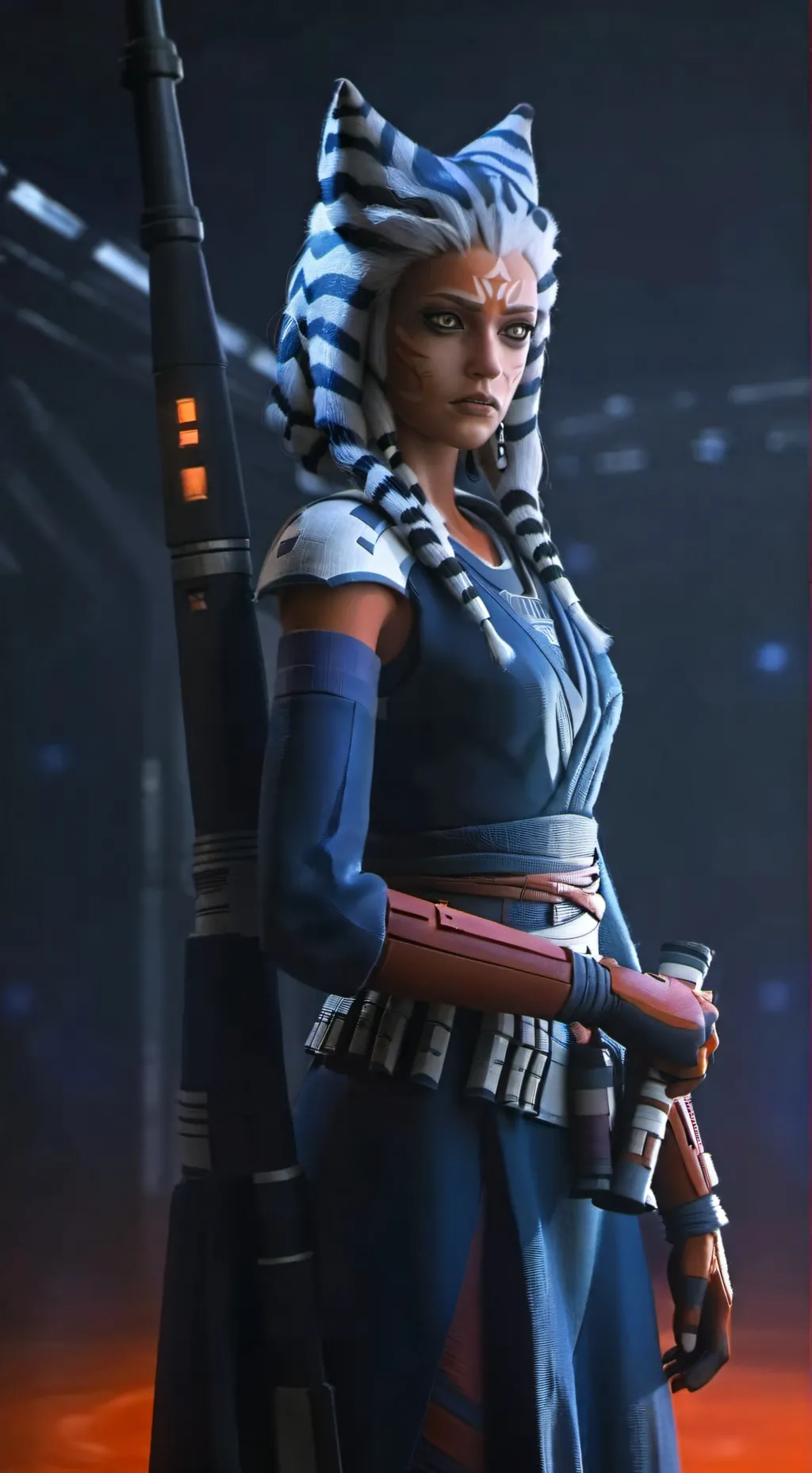 ai character: Ahsoka Tano  background