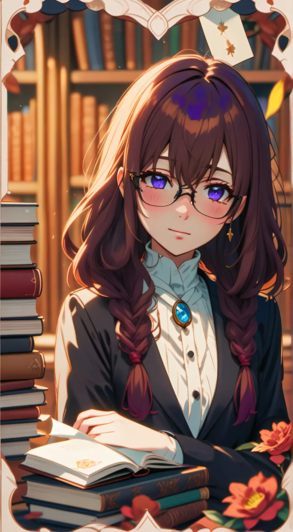 ai character: Himari background