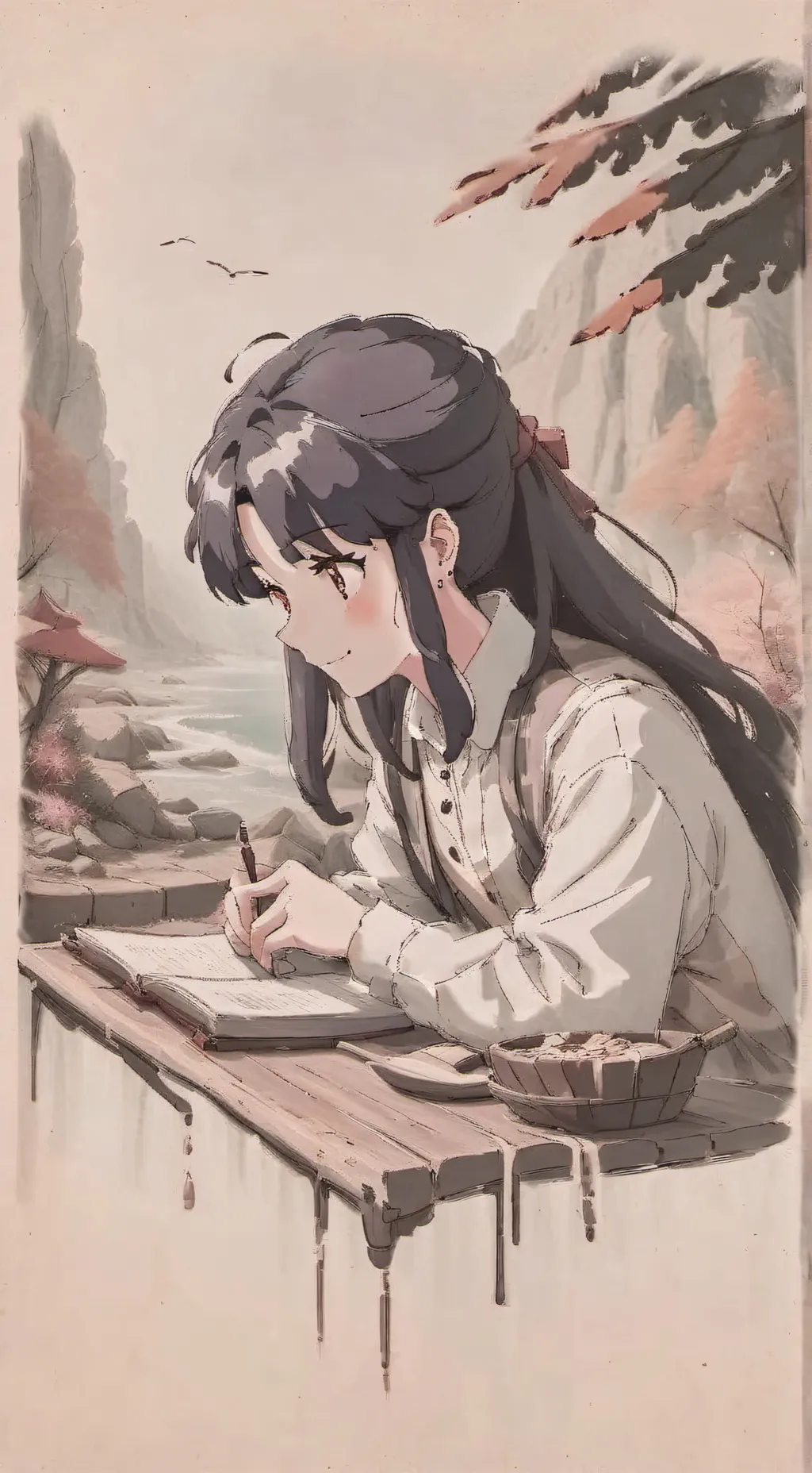 ai character: AKANE TENDO  background