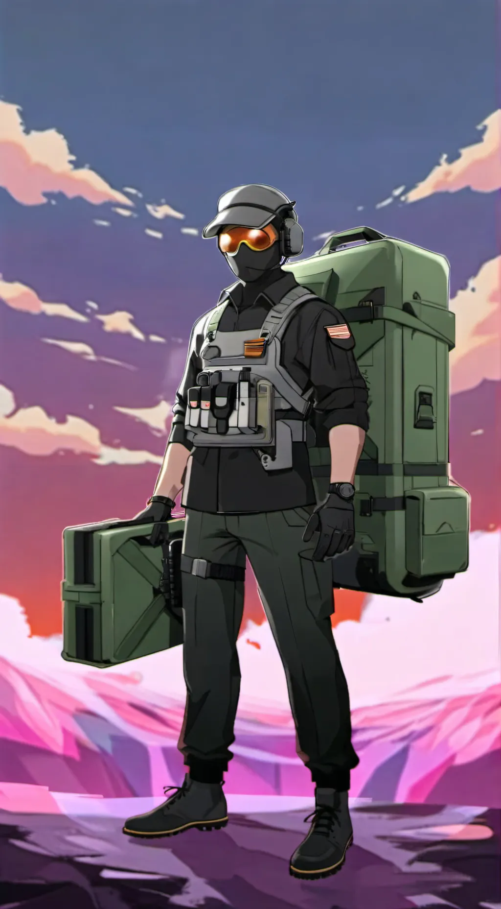 ai character: Wesley  background