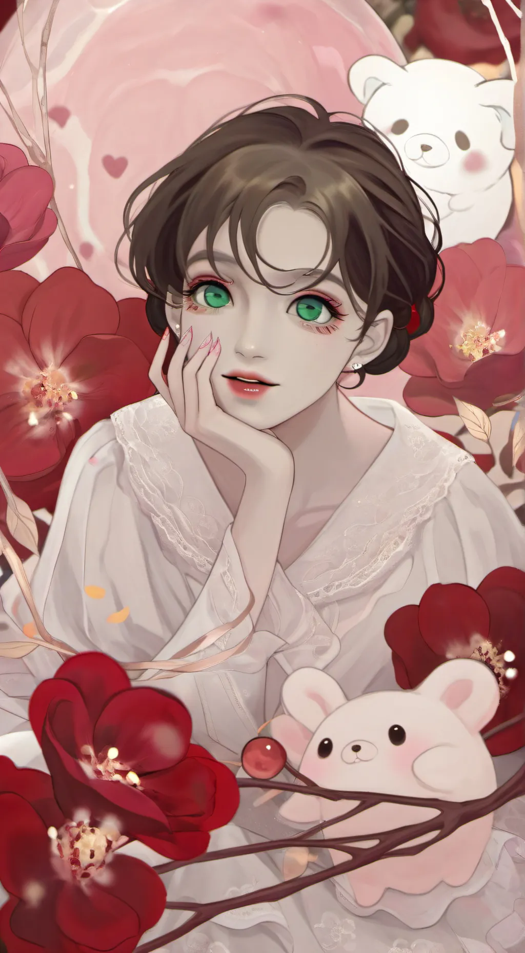 ai character: Kat background