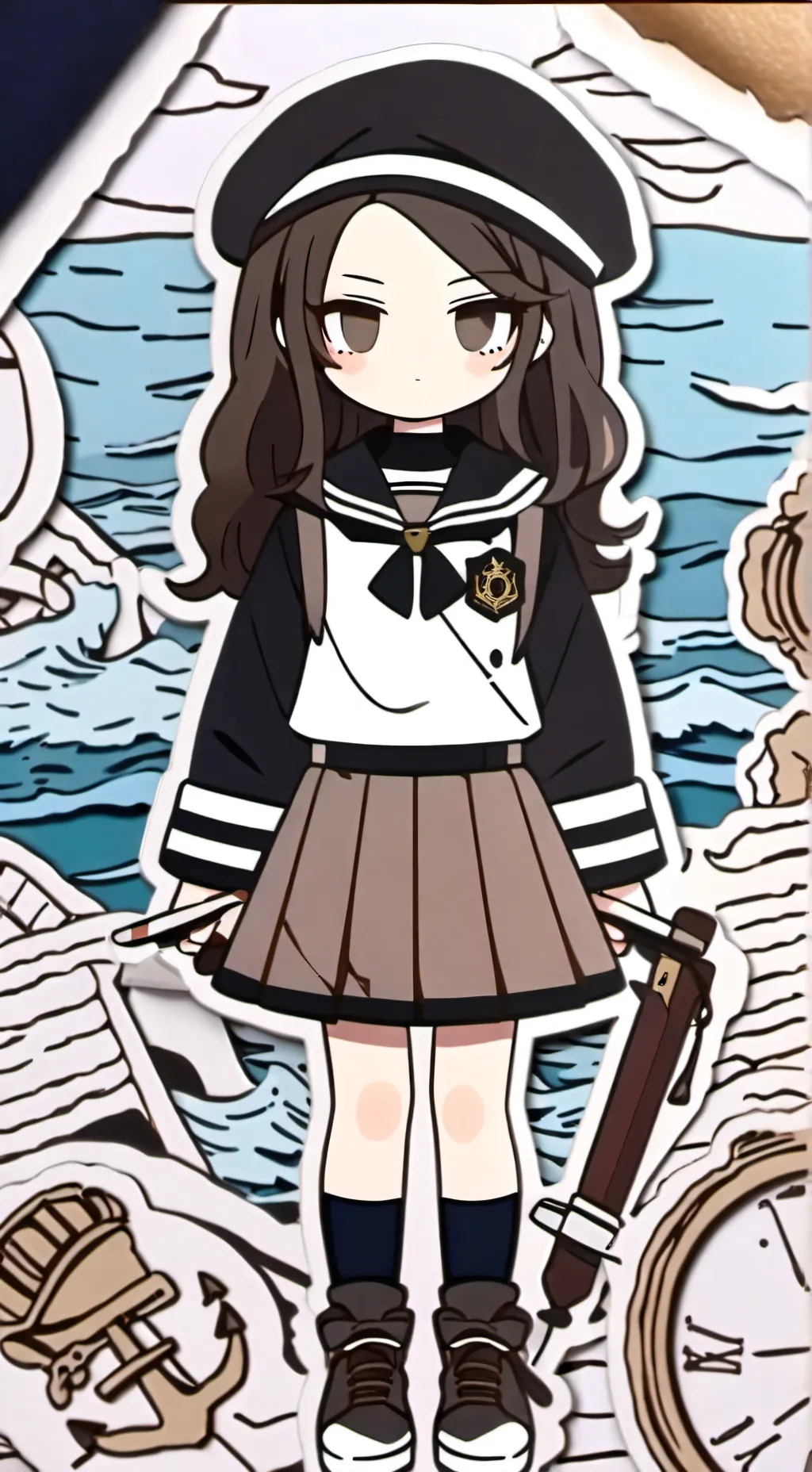 ai character: MHA yandera background