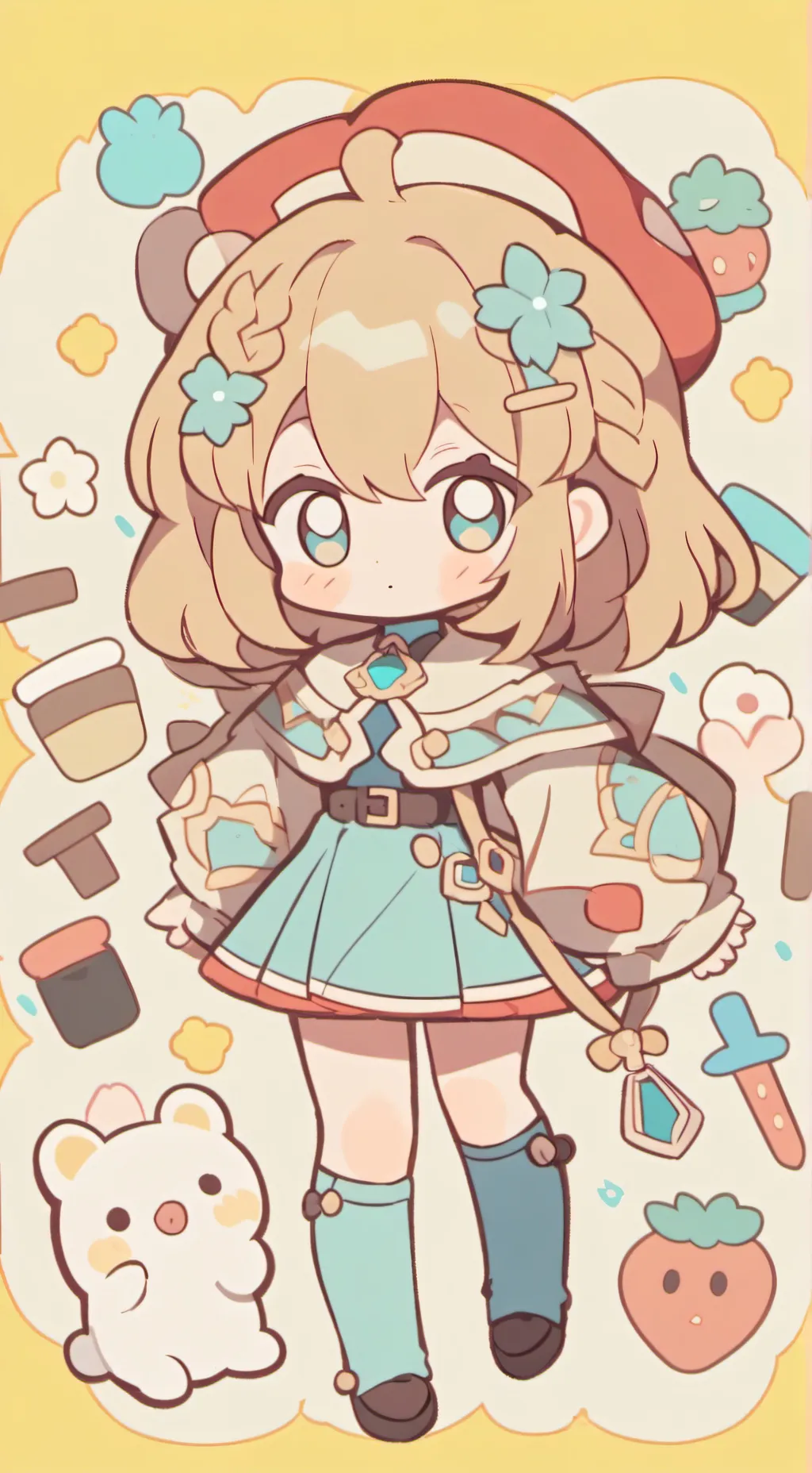 ai character: dummy  background