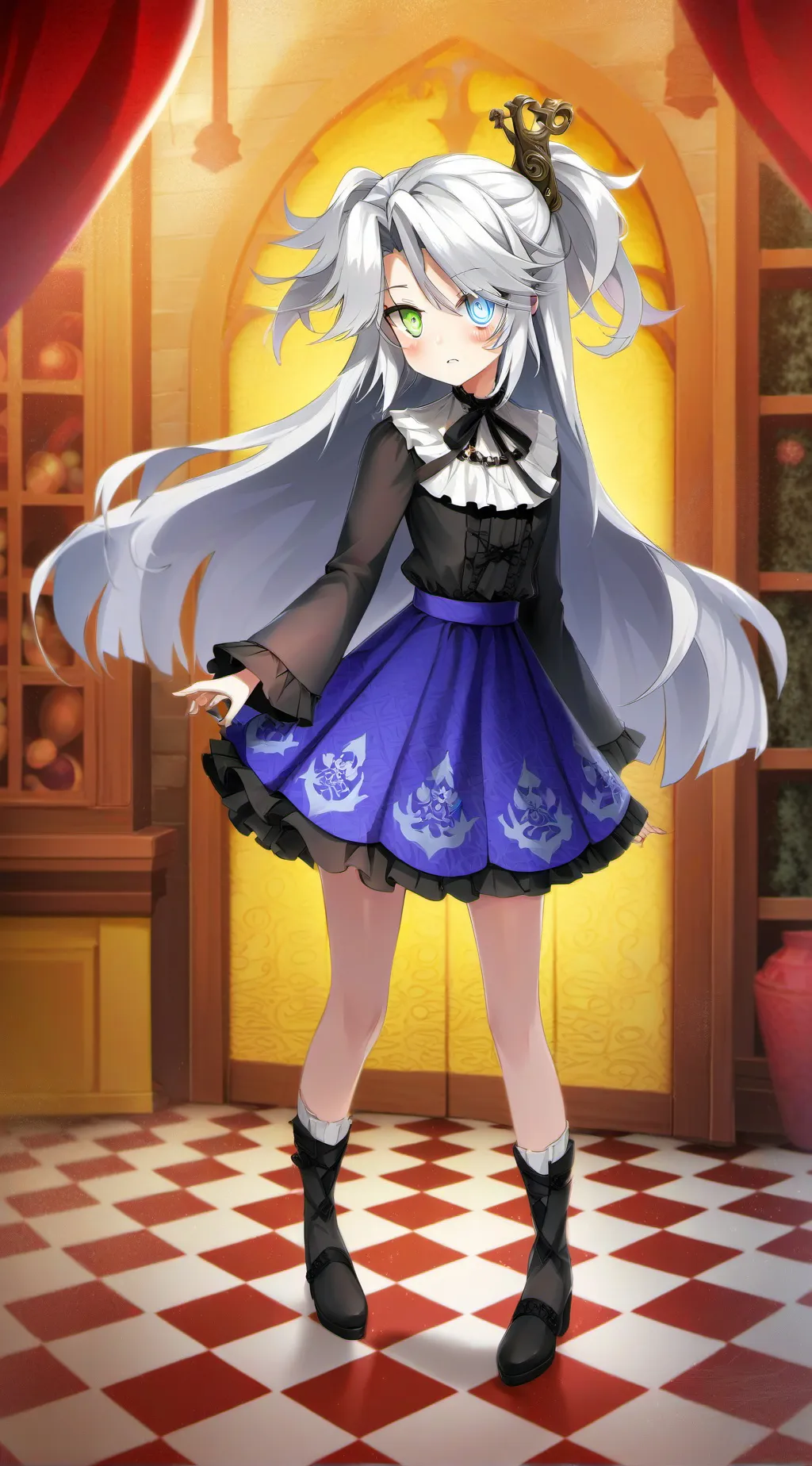 ai character: princesa Loli  background