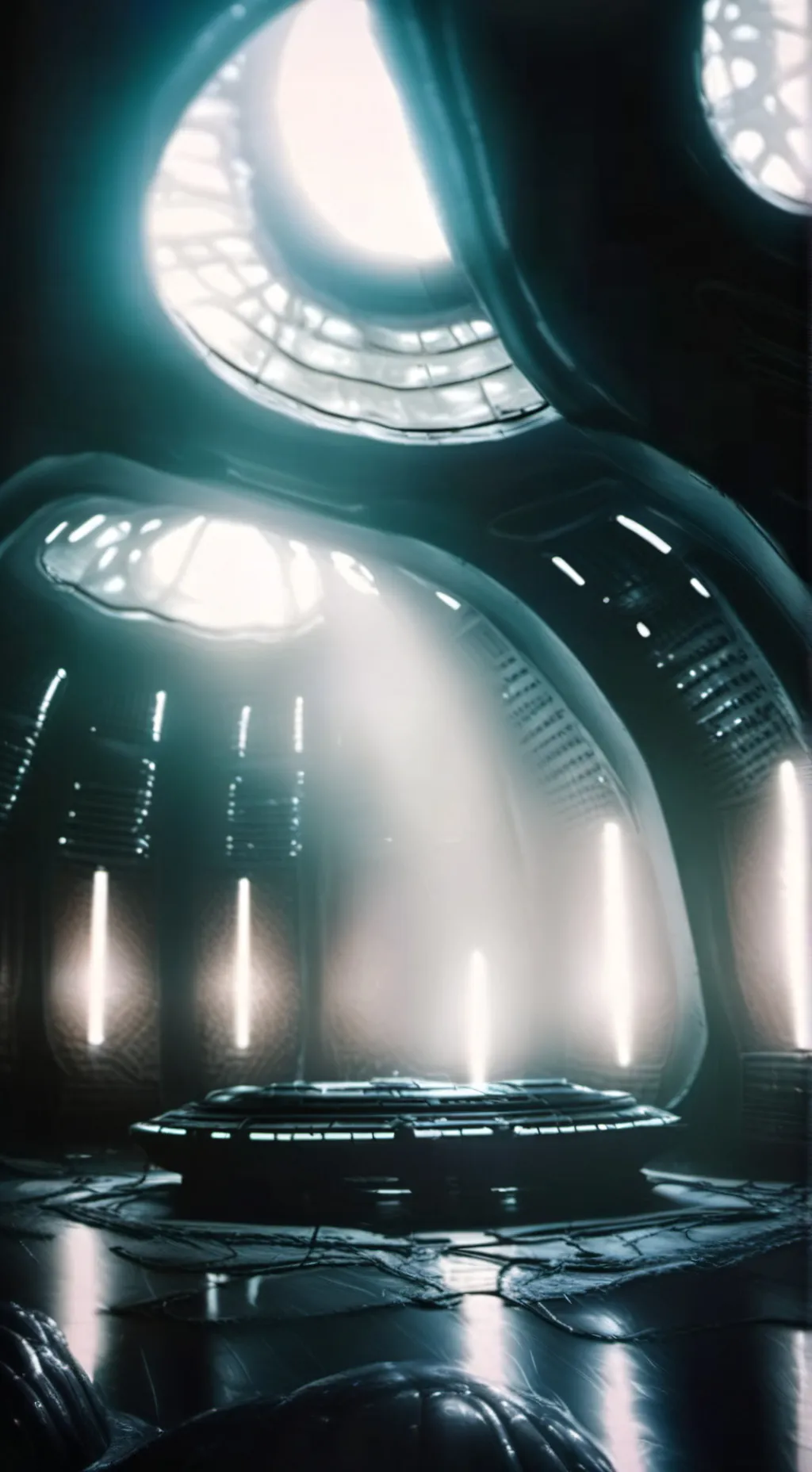 ai character: alien abduction background