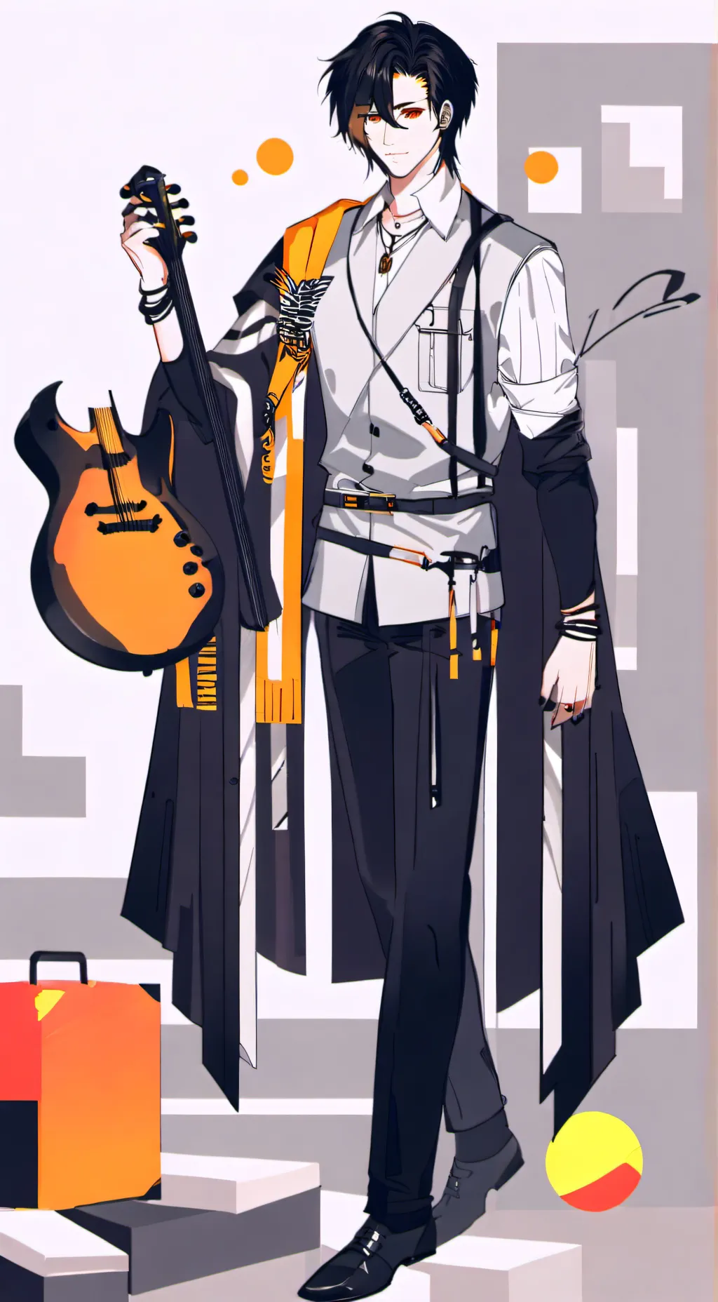 ai character: Jelvin🍂 background