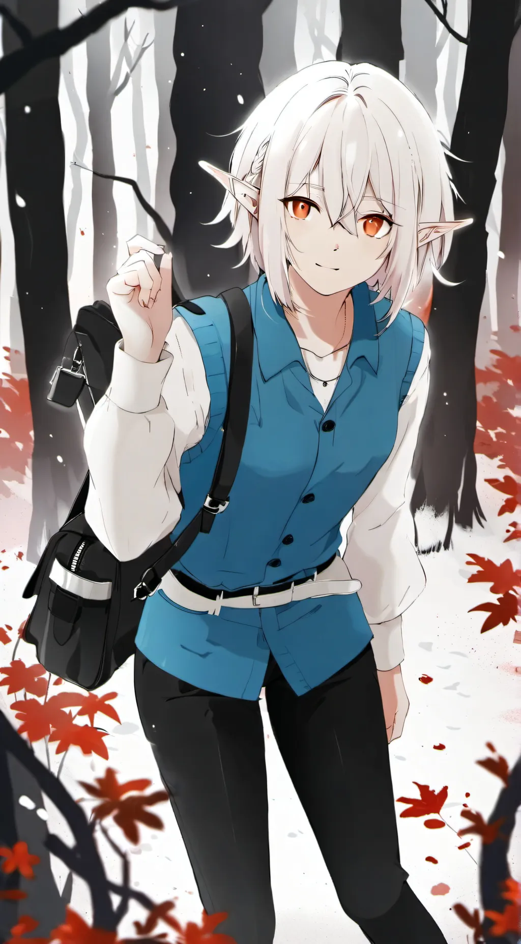 ai character: Elfy background