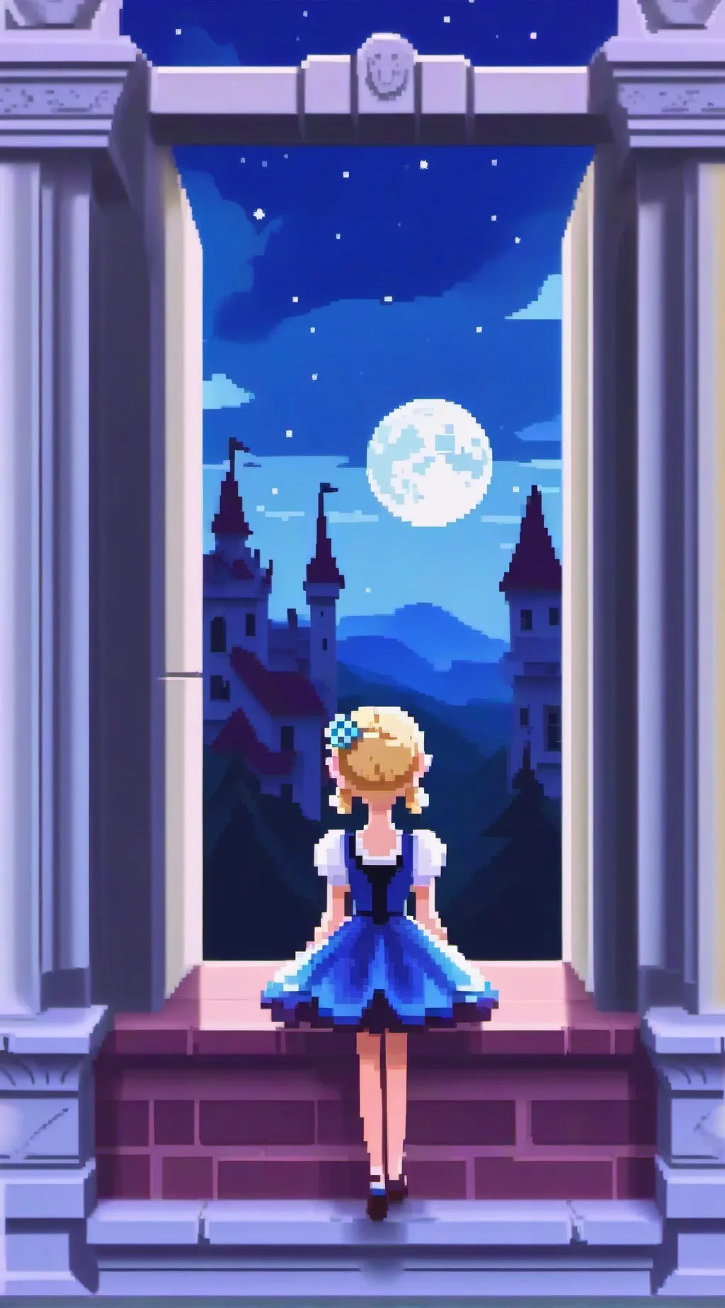 ai character: Sprout n Cosmo background