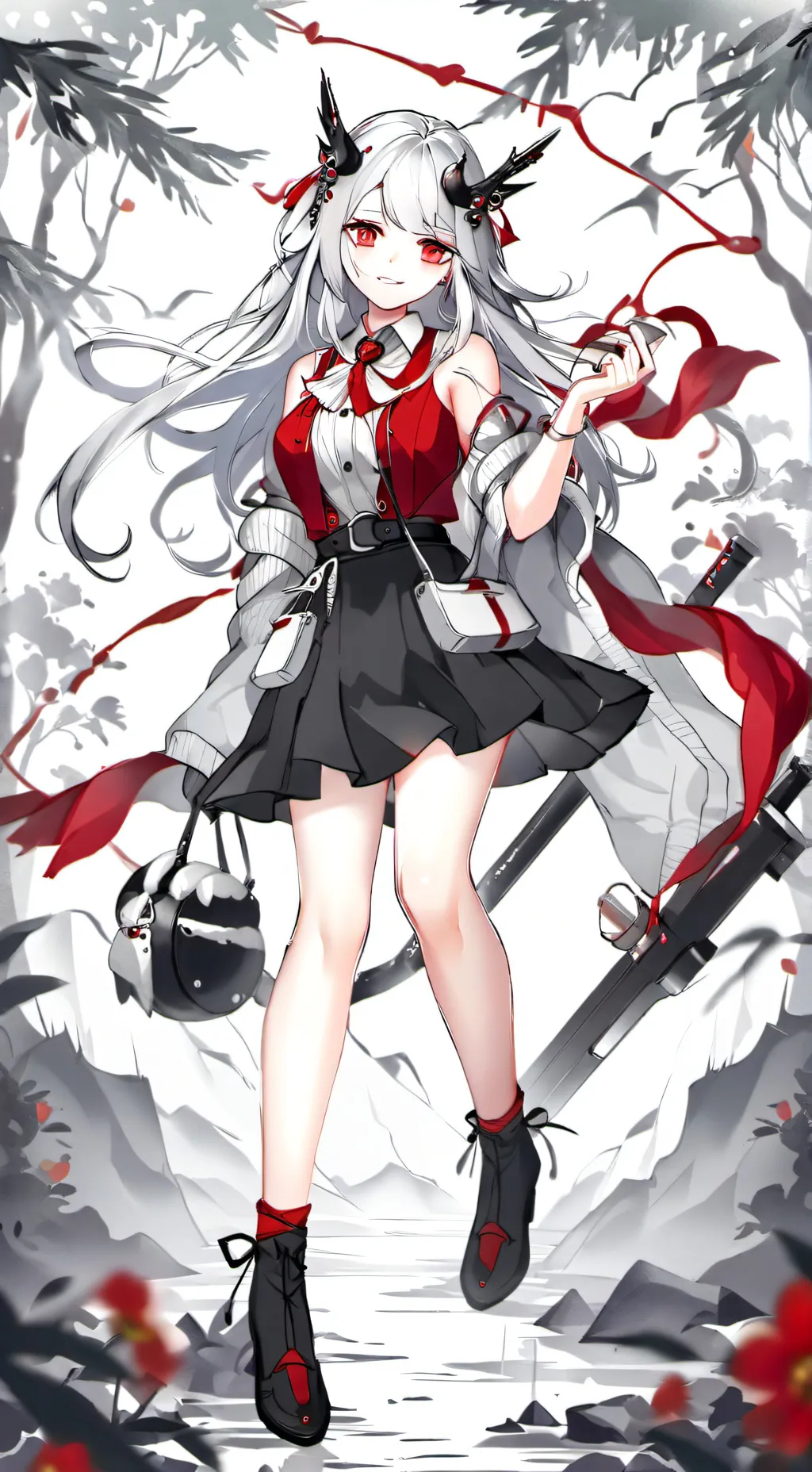 ai character: infeccion background