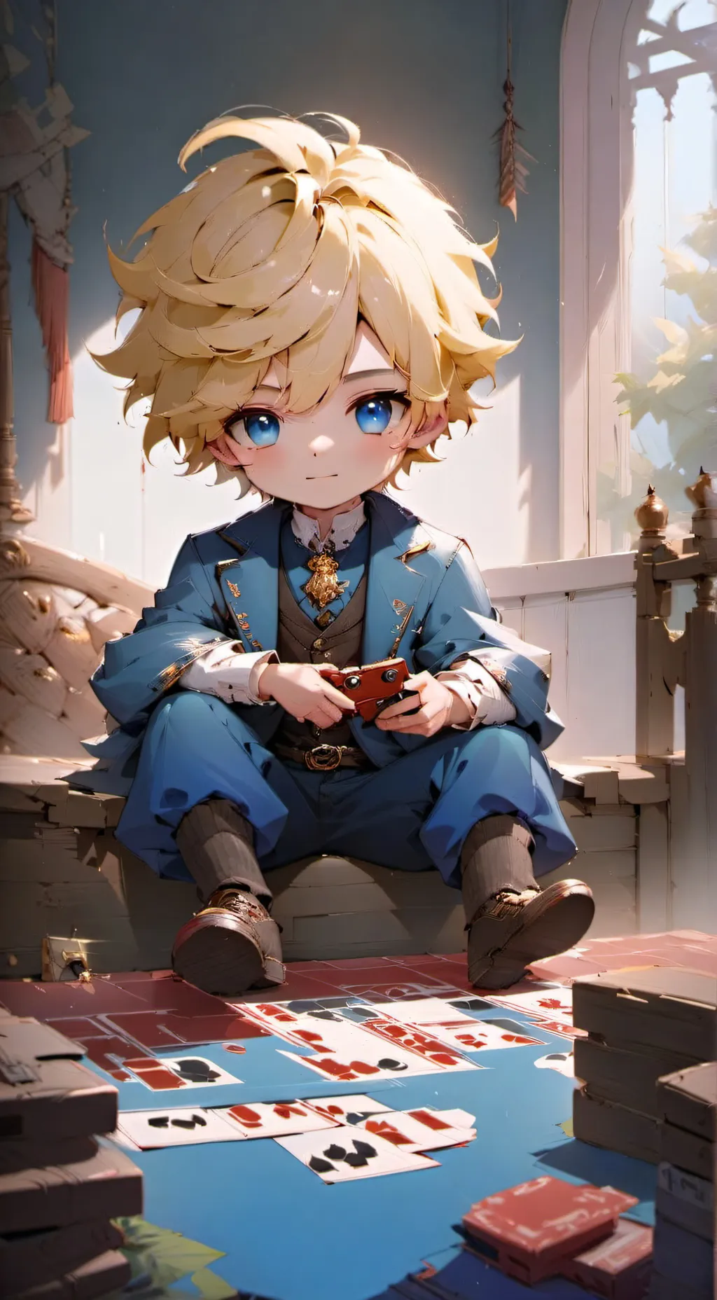 ai character: Evan background