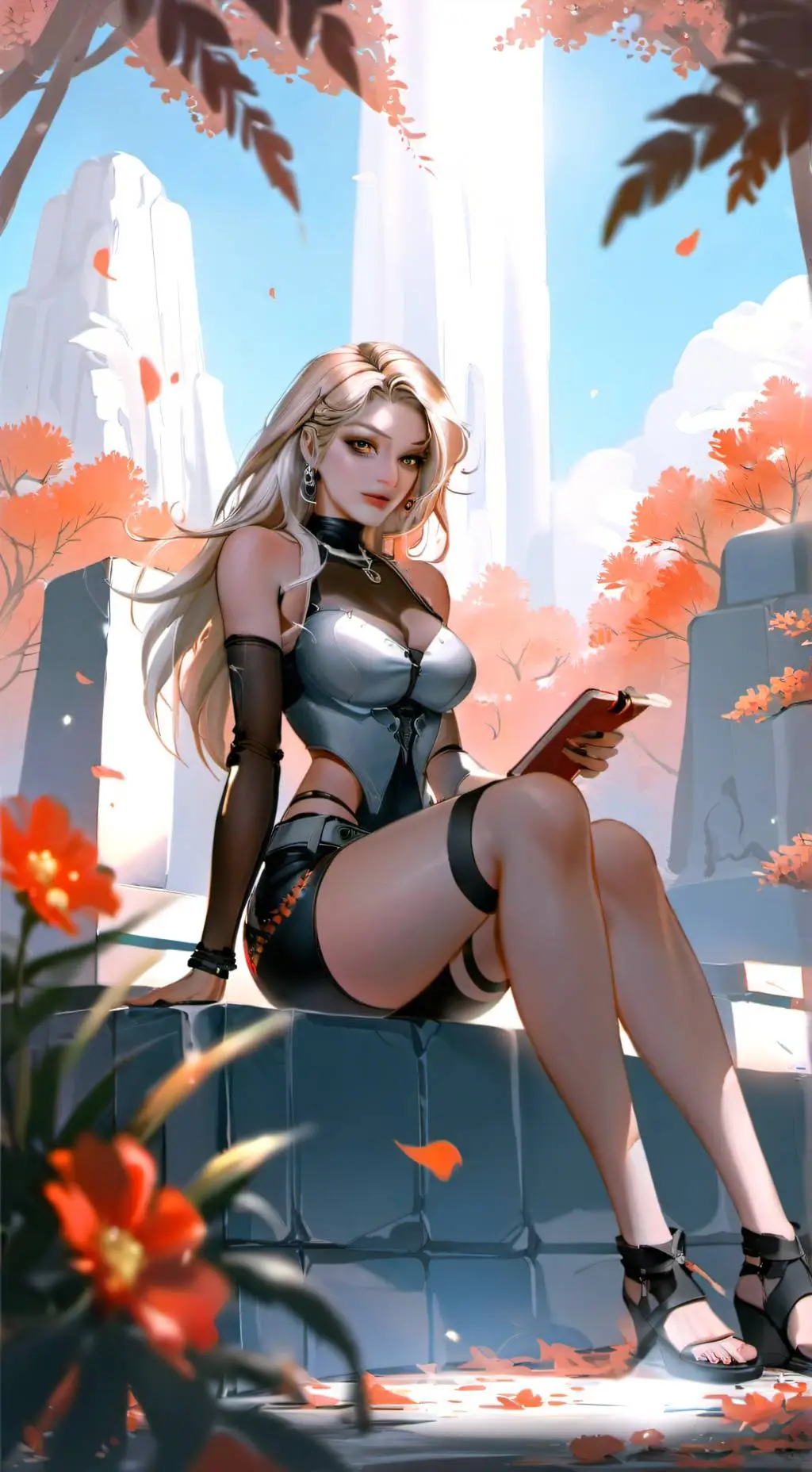 ai character: julisa  background