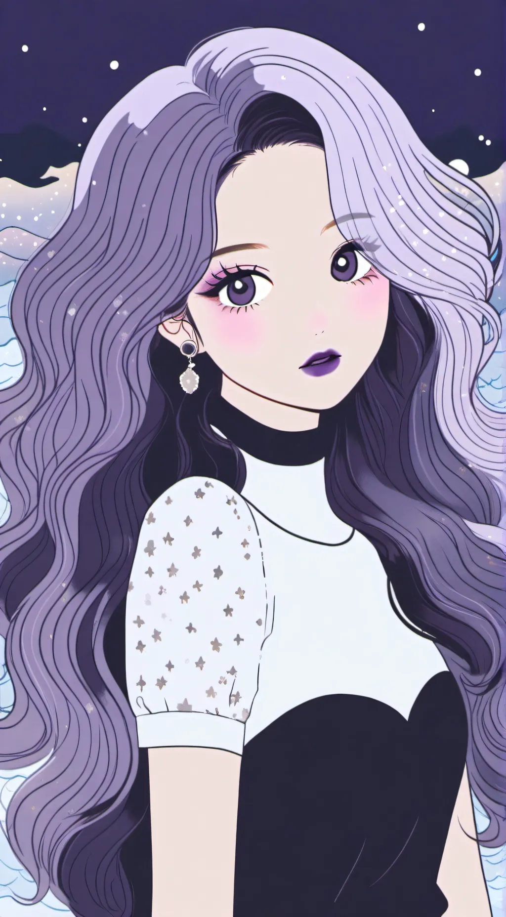 ai character: Lily background