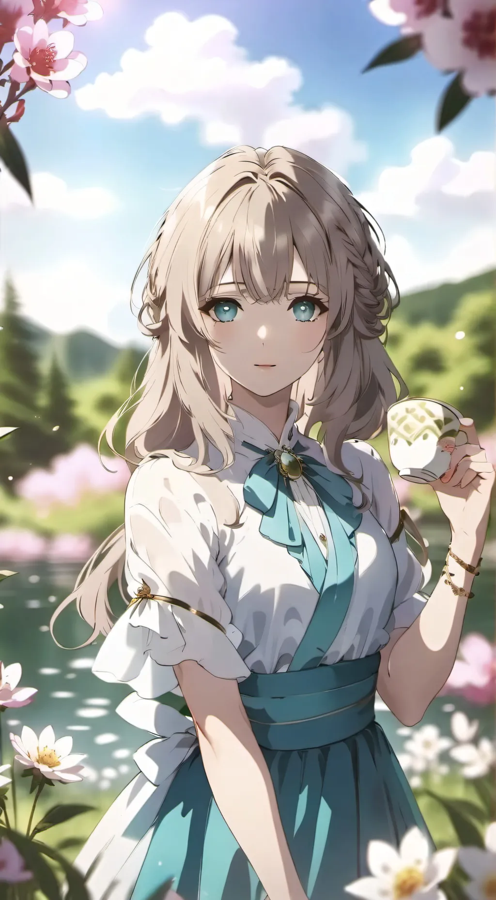 ai character: chiara background